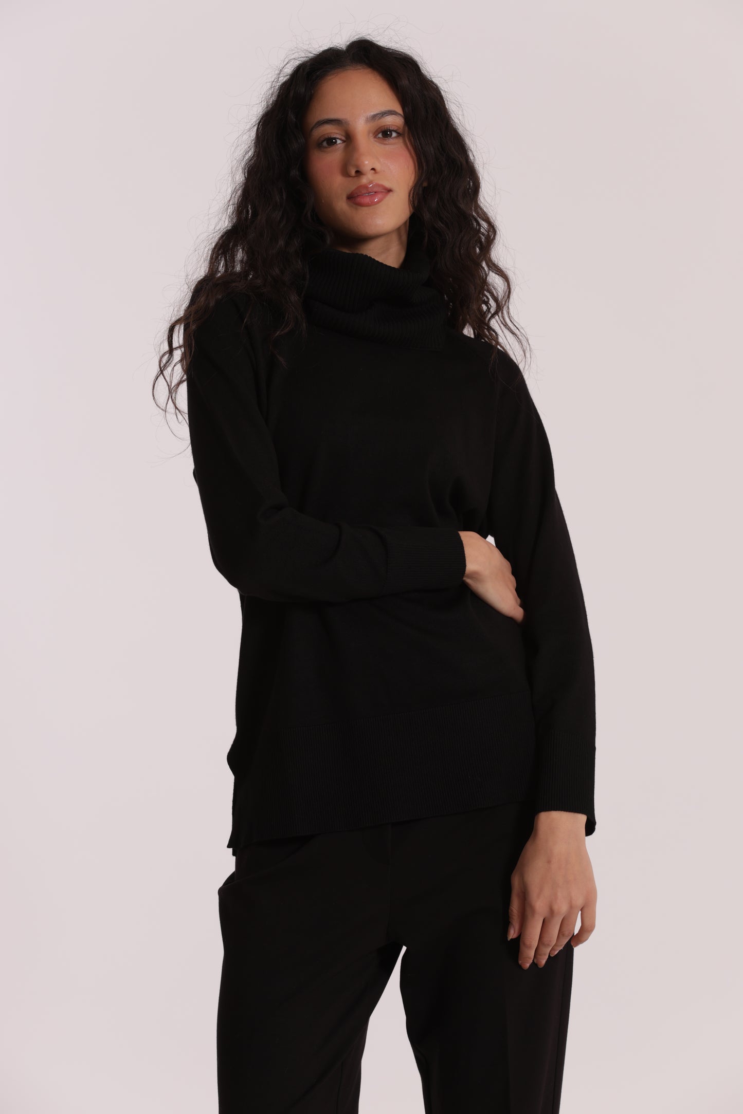 MAGLIA OVER CON SPACCHI LATERALI