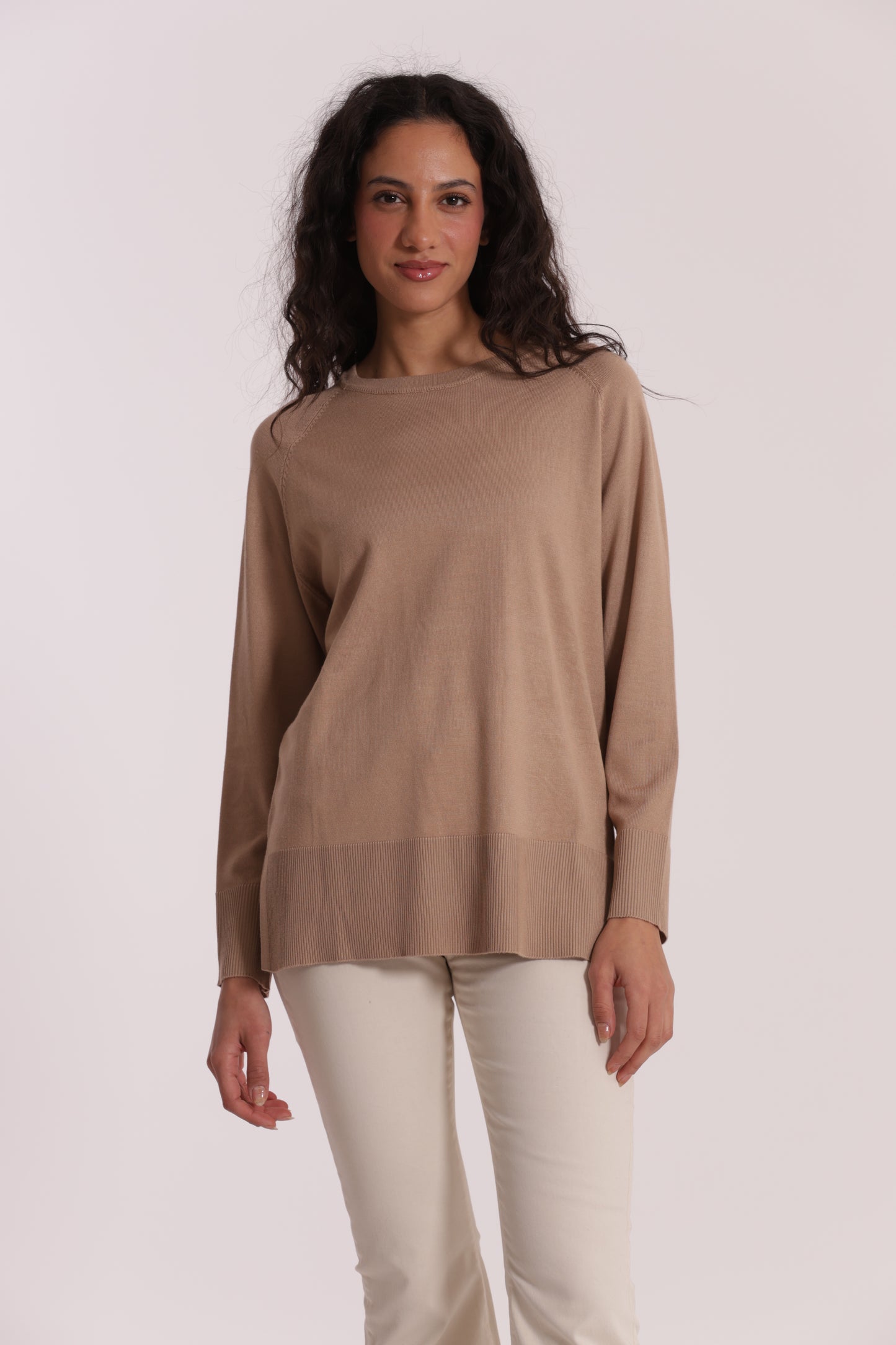 MAGLIA OVER CON SPACCHI LATERALI