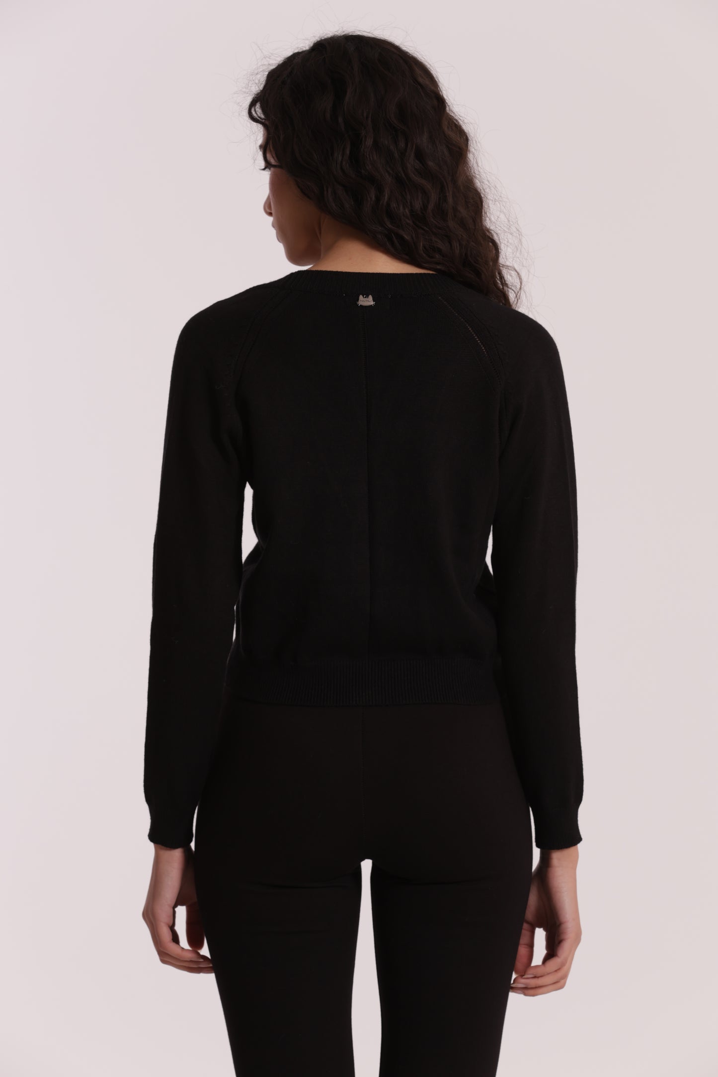 MAGLIA CARDIGAN CON BOTTONI GIOIELLO