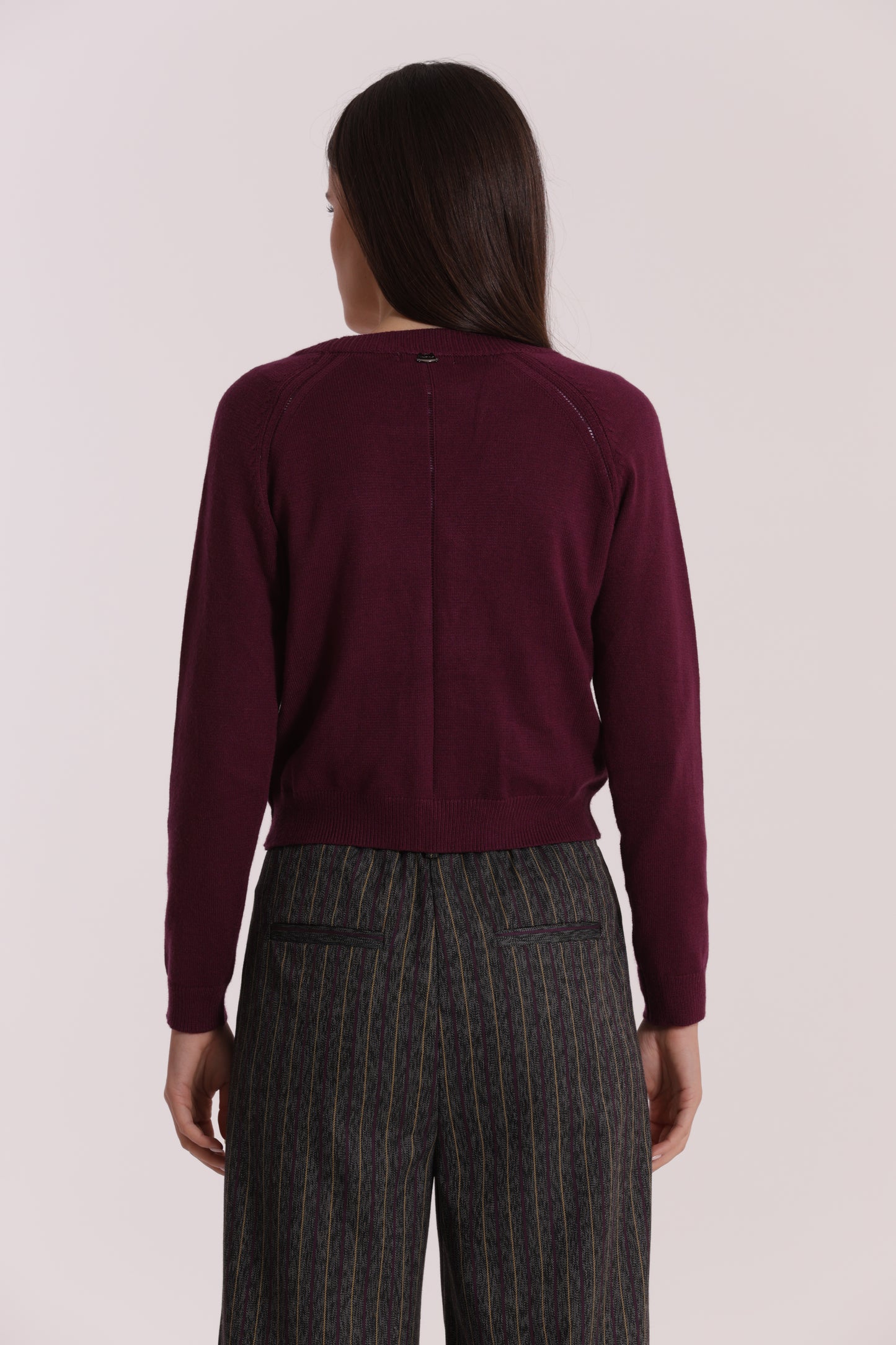 MAGLIA CARDIGAN CON BOTTONI GIOIELLO