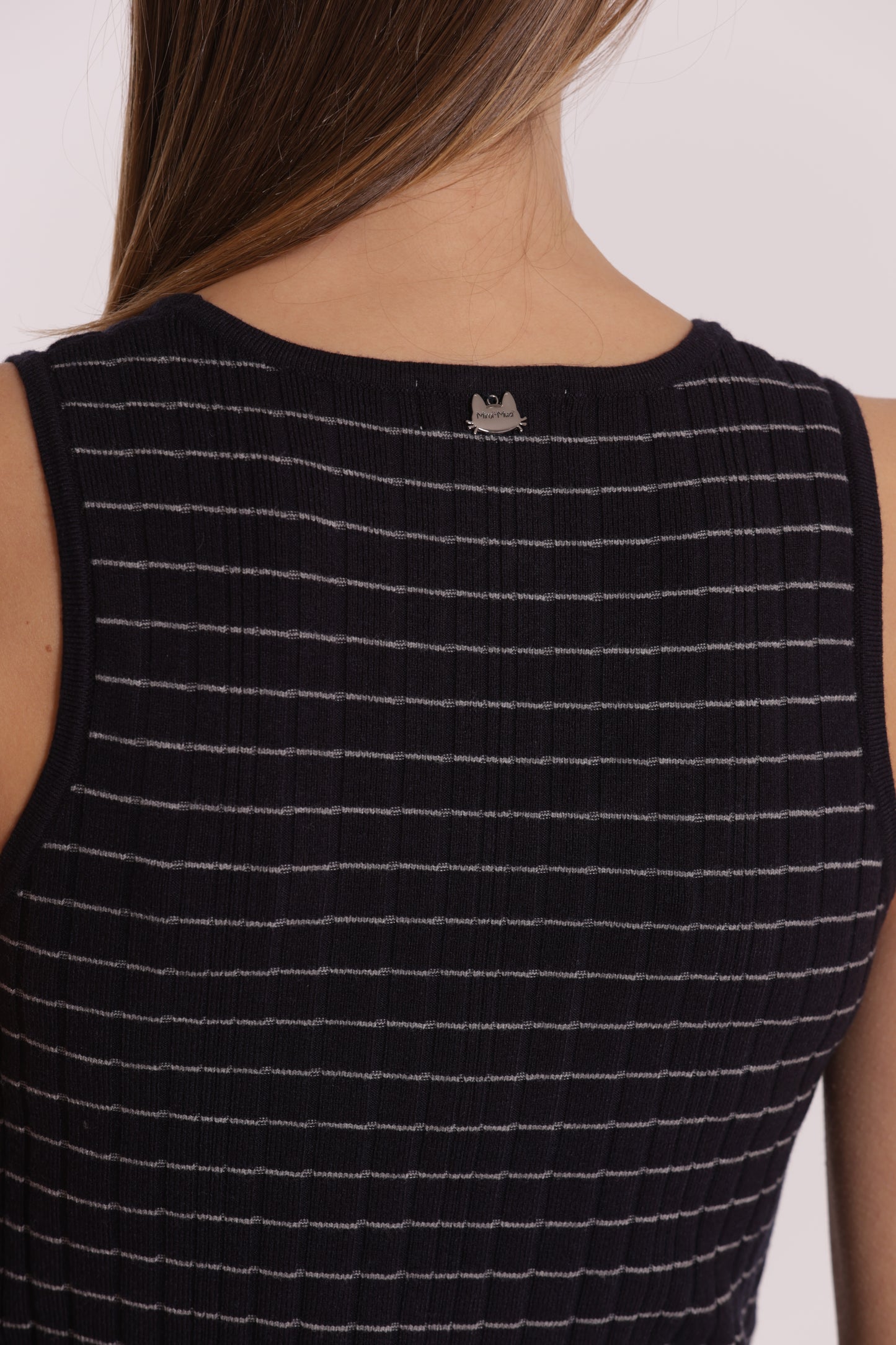 TOP IN MAGLIA A RIGHE