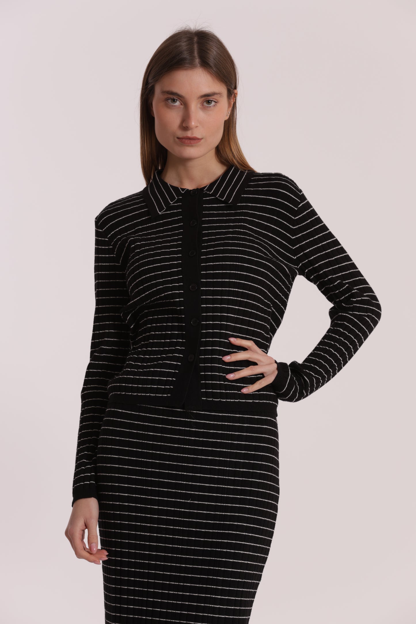 MAGLIA POLO A RIGHE