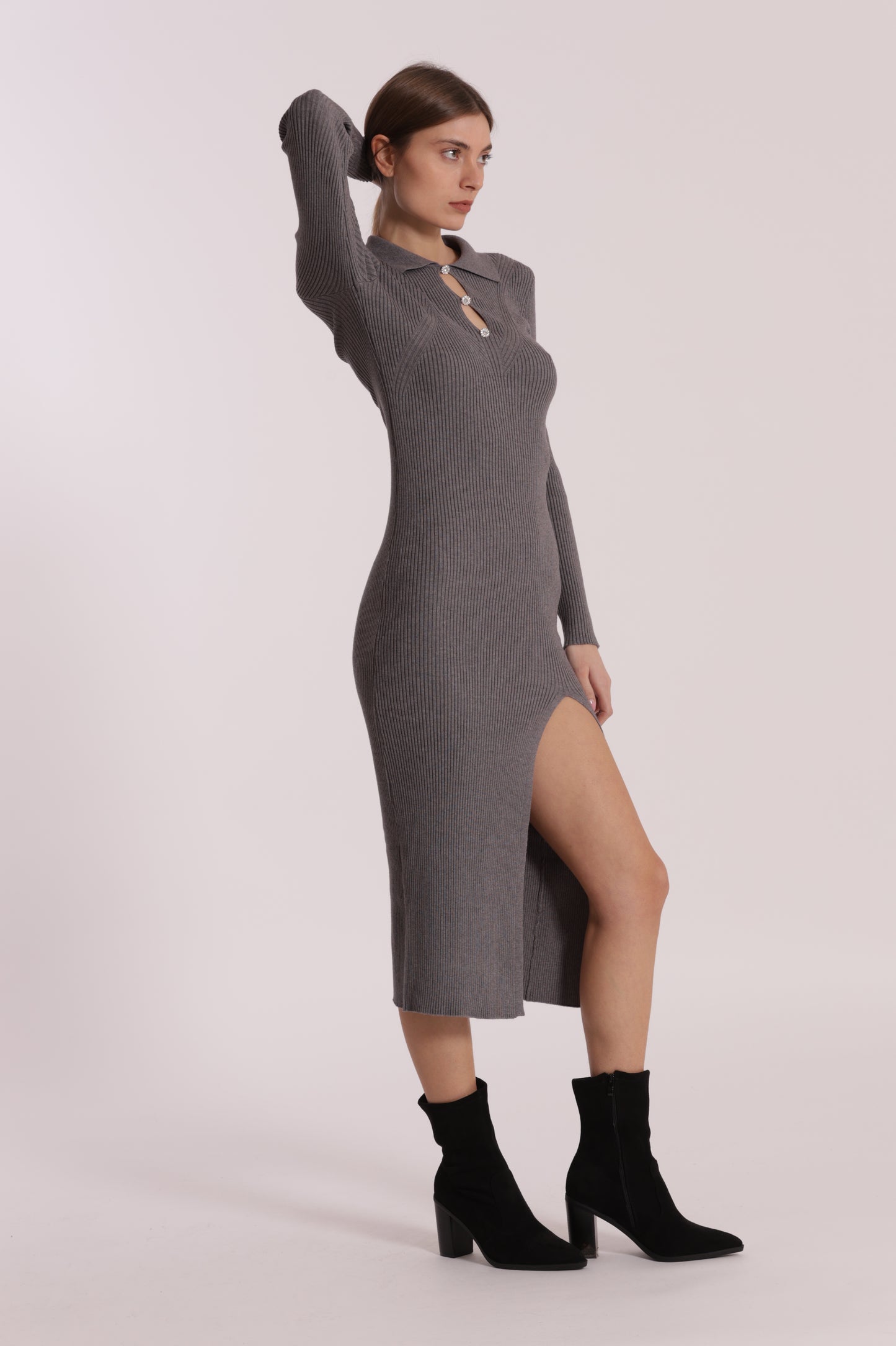 ABITO IN MAGLIA POLO CUT OUT