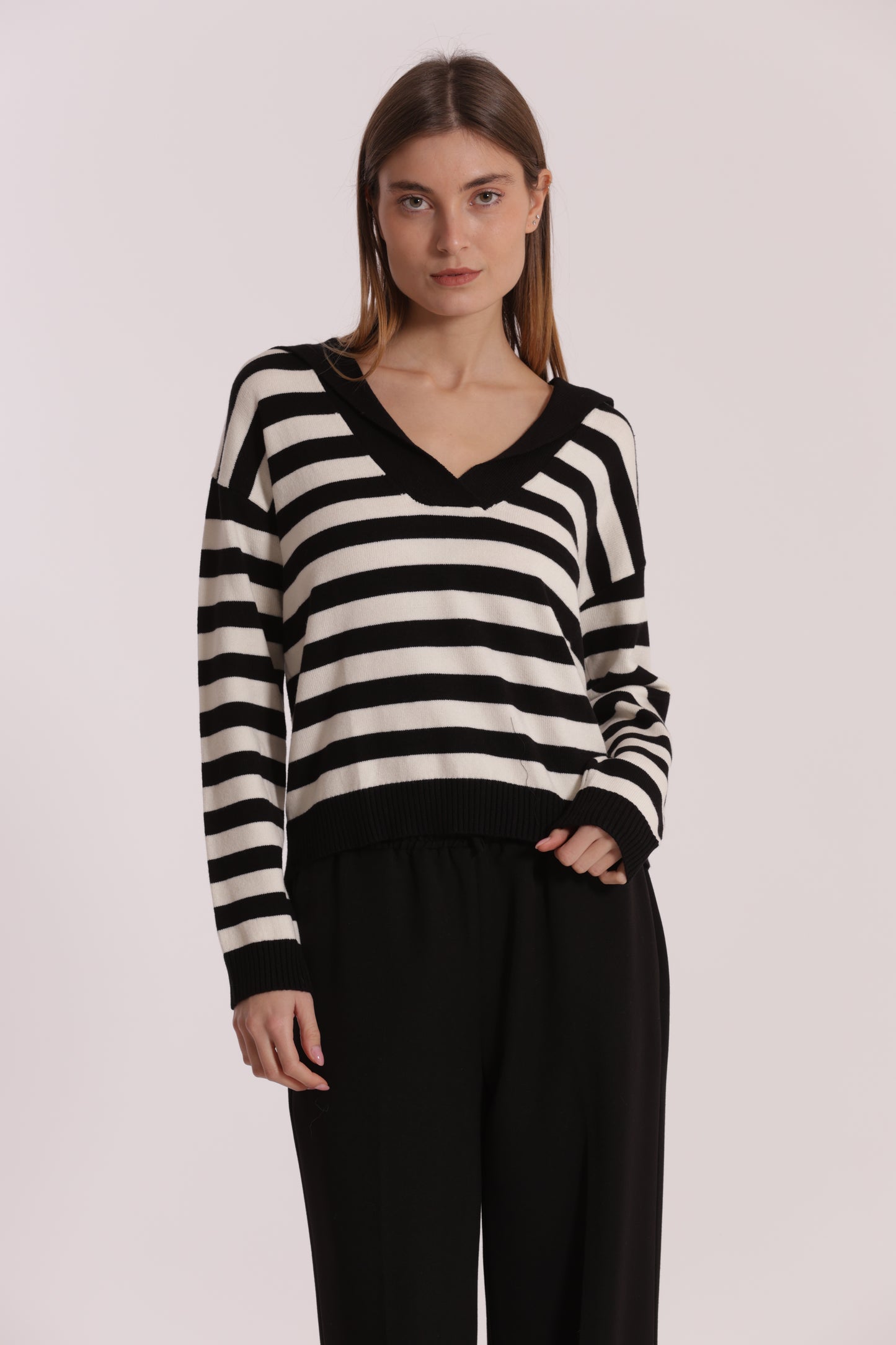 MAGLIA POLO A RIGHE
