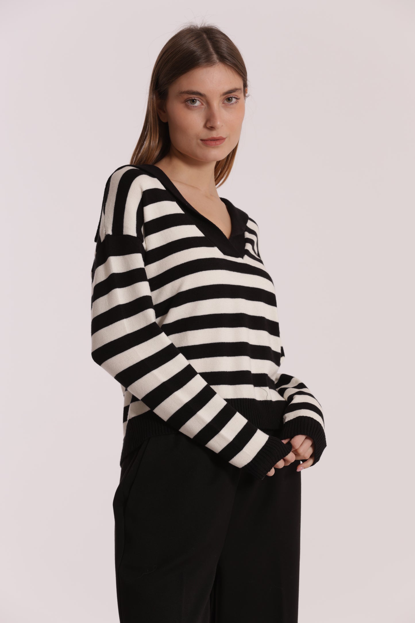 MAGLIA POLO A RIGHE