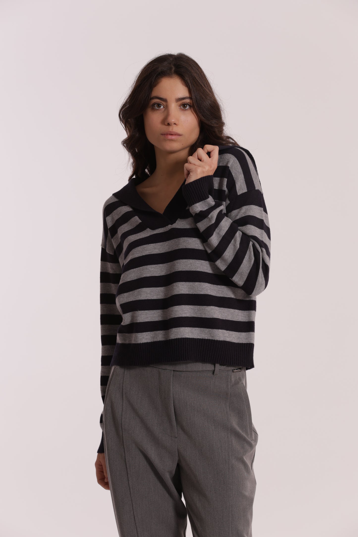 MAGLIA POLO A RIGHE