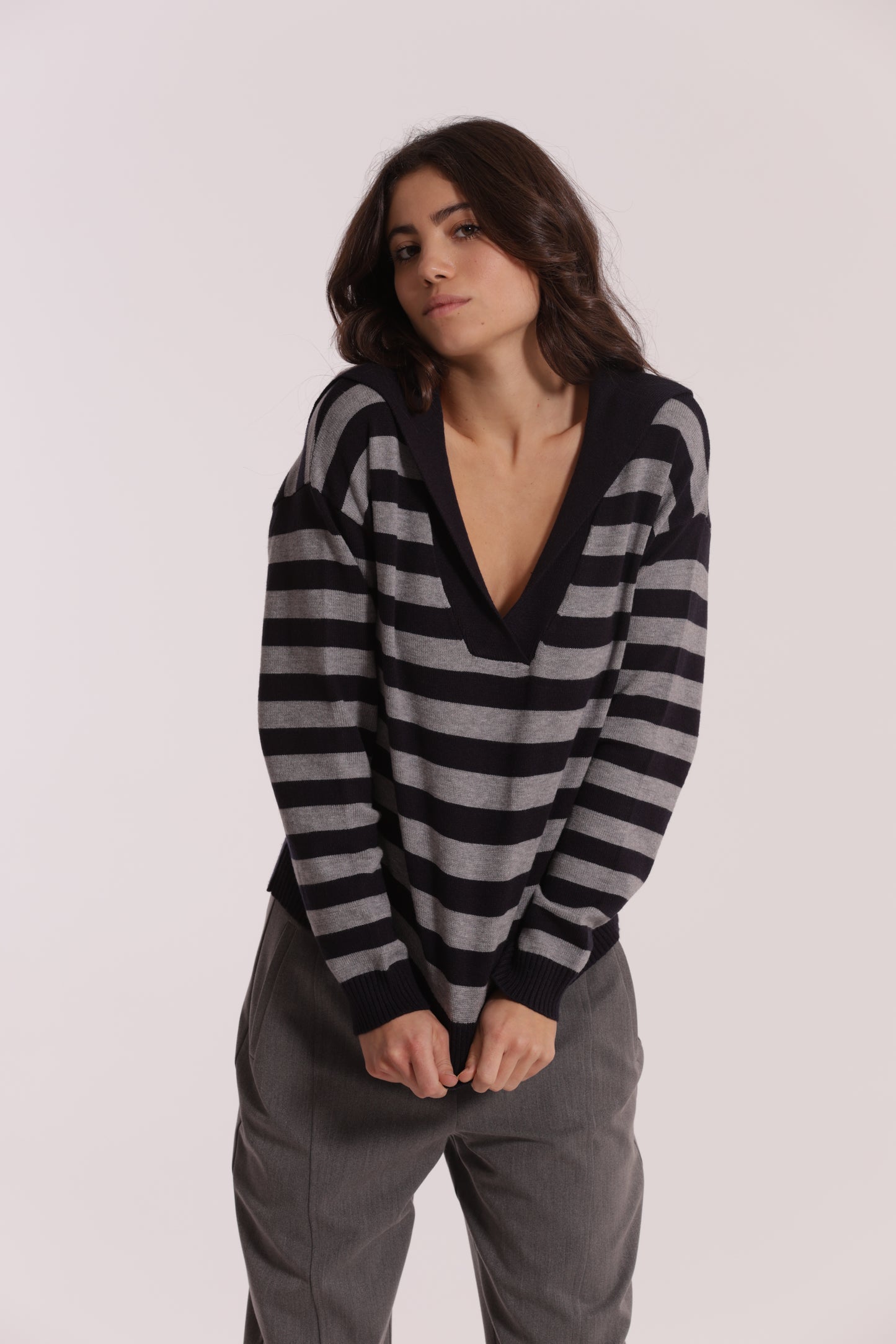 MAGLIA POLO A RIGHE