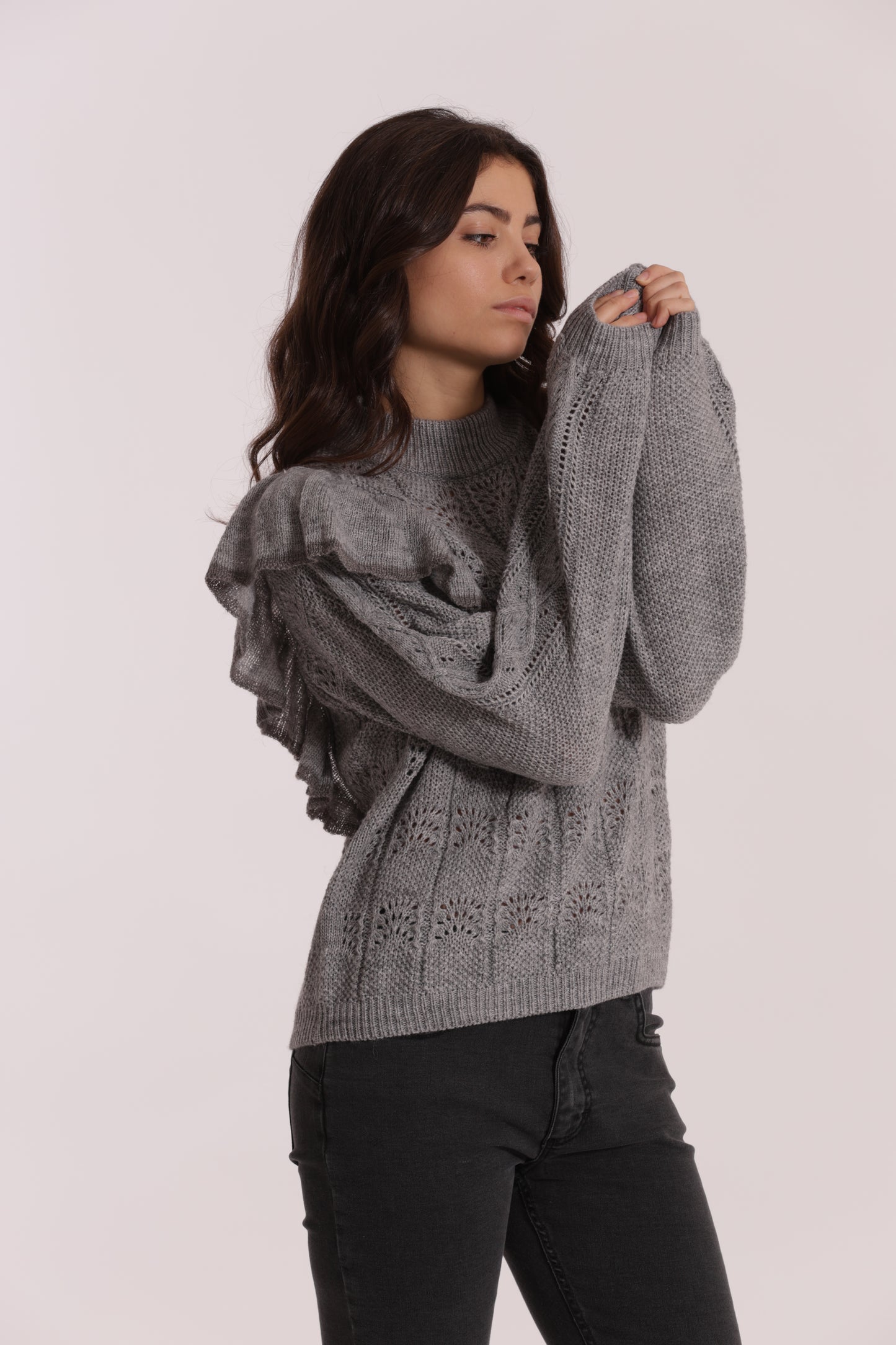MAGLIA CON ROUGE BICOLOR