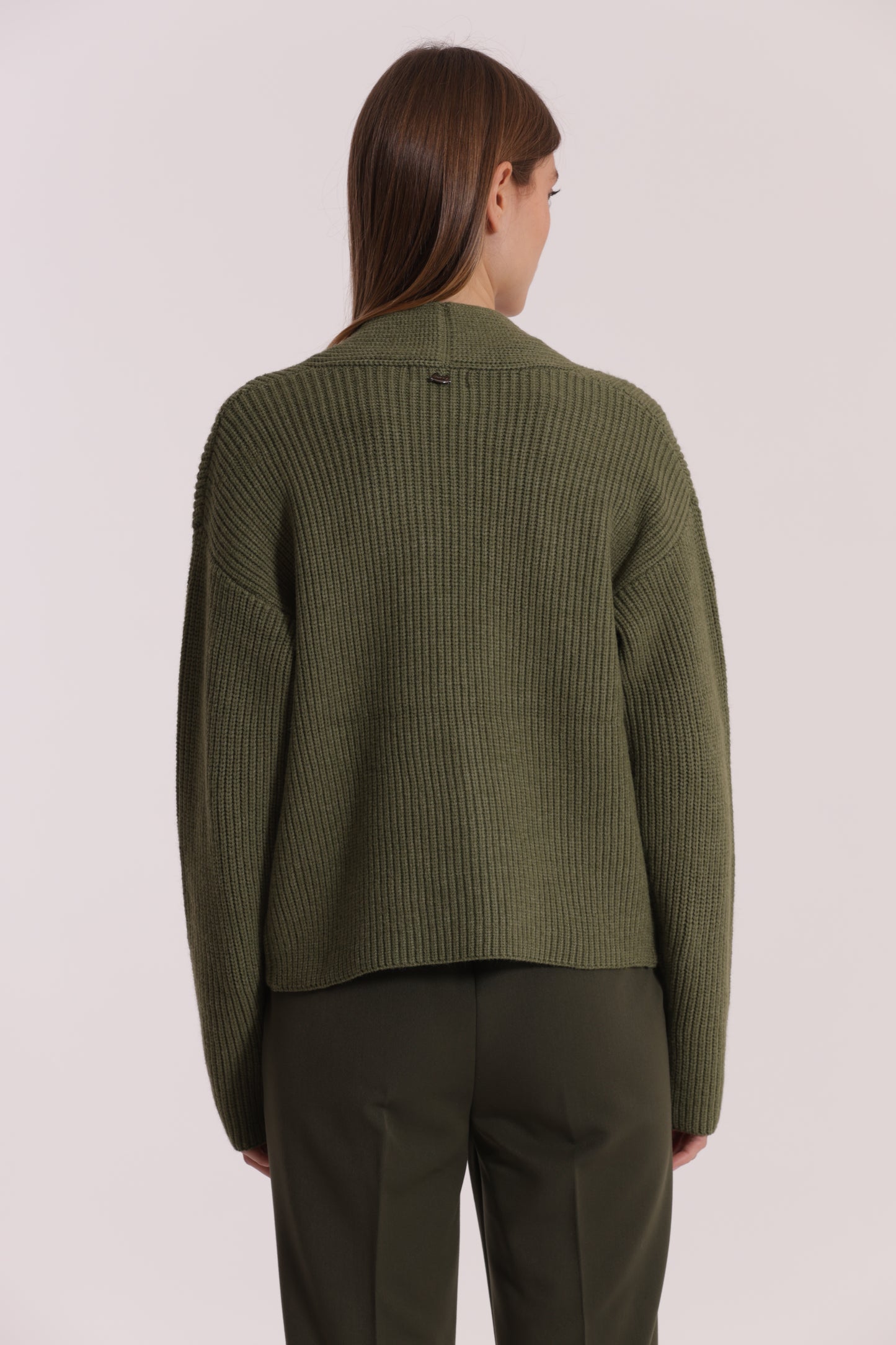 MAGLIA CARDIGAN CON STRASS