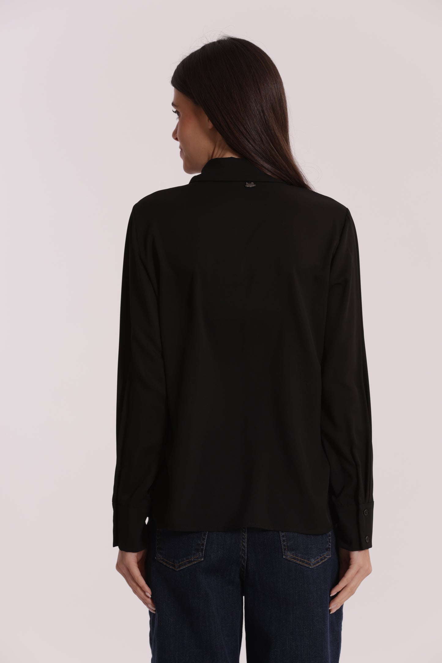 CAMICIA IN SOLTON CON PIEGHE
