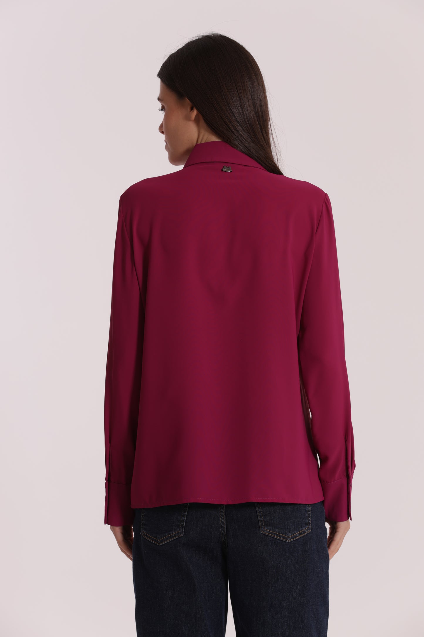 CAMICIA IN SOLTON CON PIEGHE