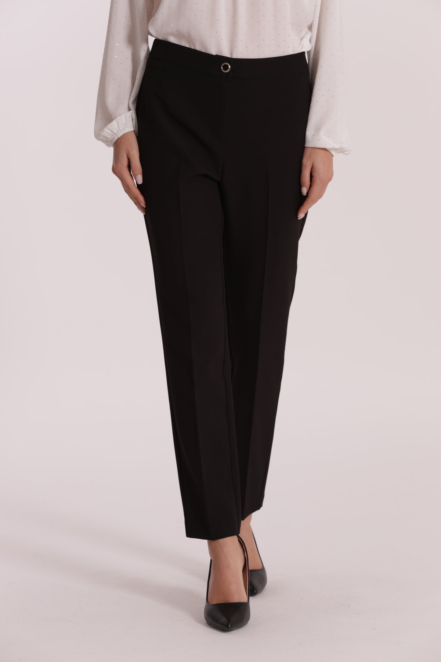 PANTALONE SIGARETTA IN TESSUTO TECNICO