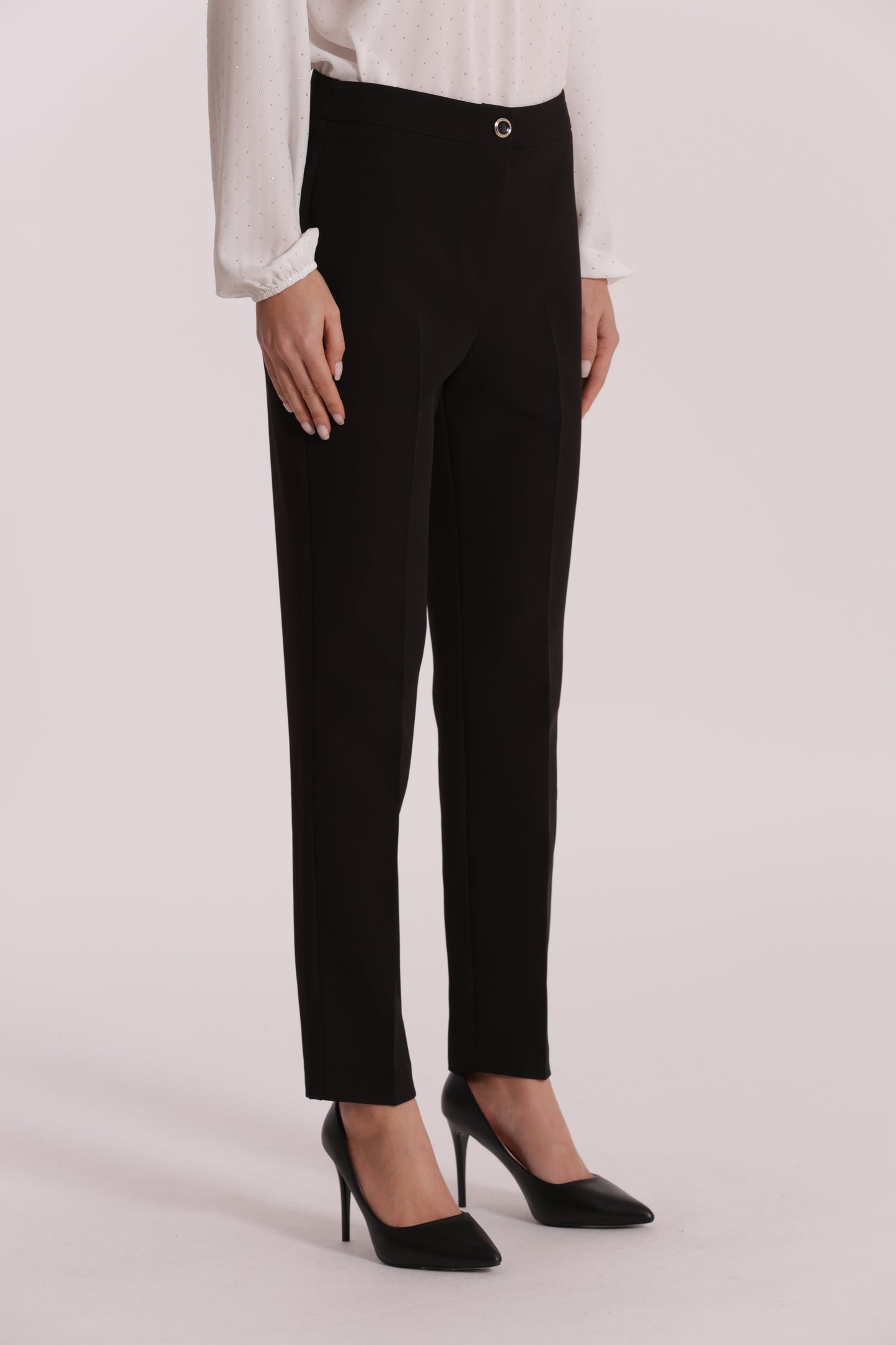 PANTALONE SIGARETTA IN TESSUTO TECNICO