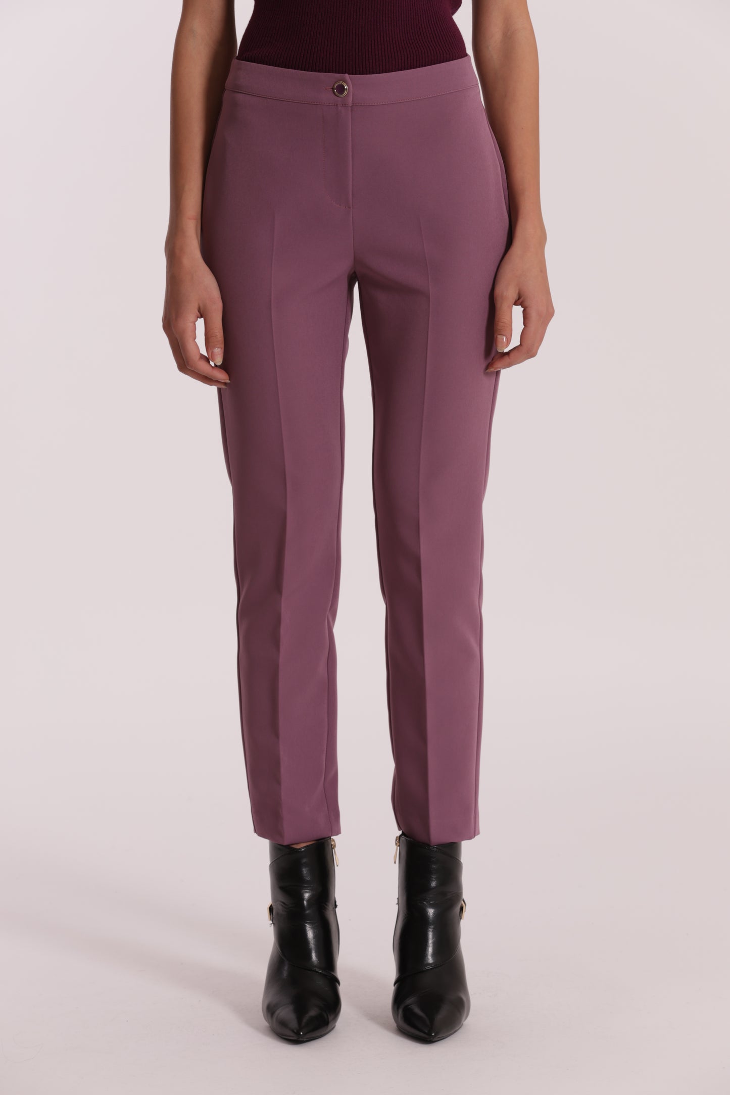 PANTALONE SIGARETTA IN TESSUTO TECNICO