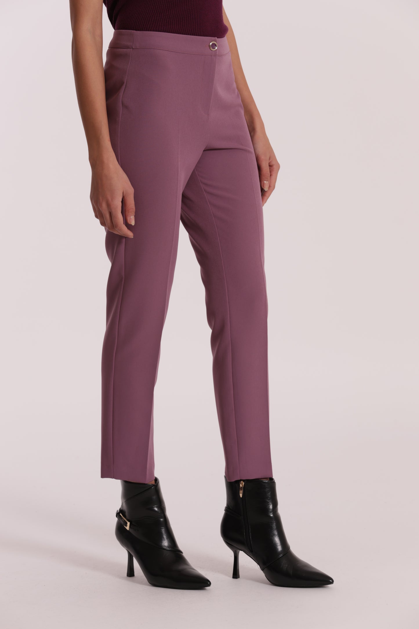 PANTALONE SIGARETTA IN TESSUTO TECNICO
