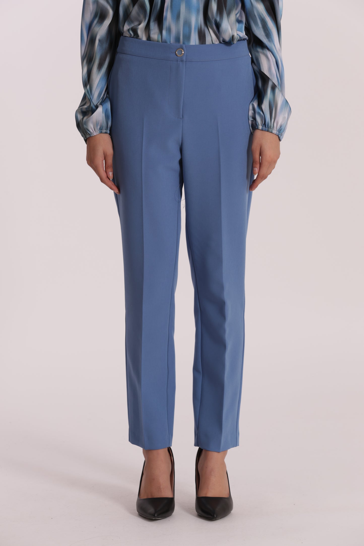 PANTALONE SIGARETTA IN TESSUTO TECNICO