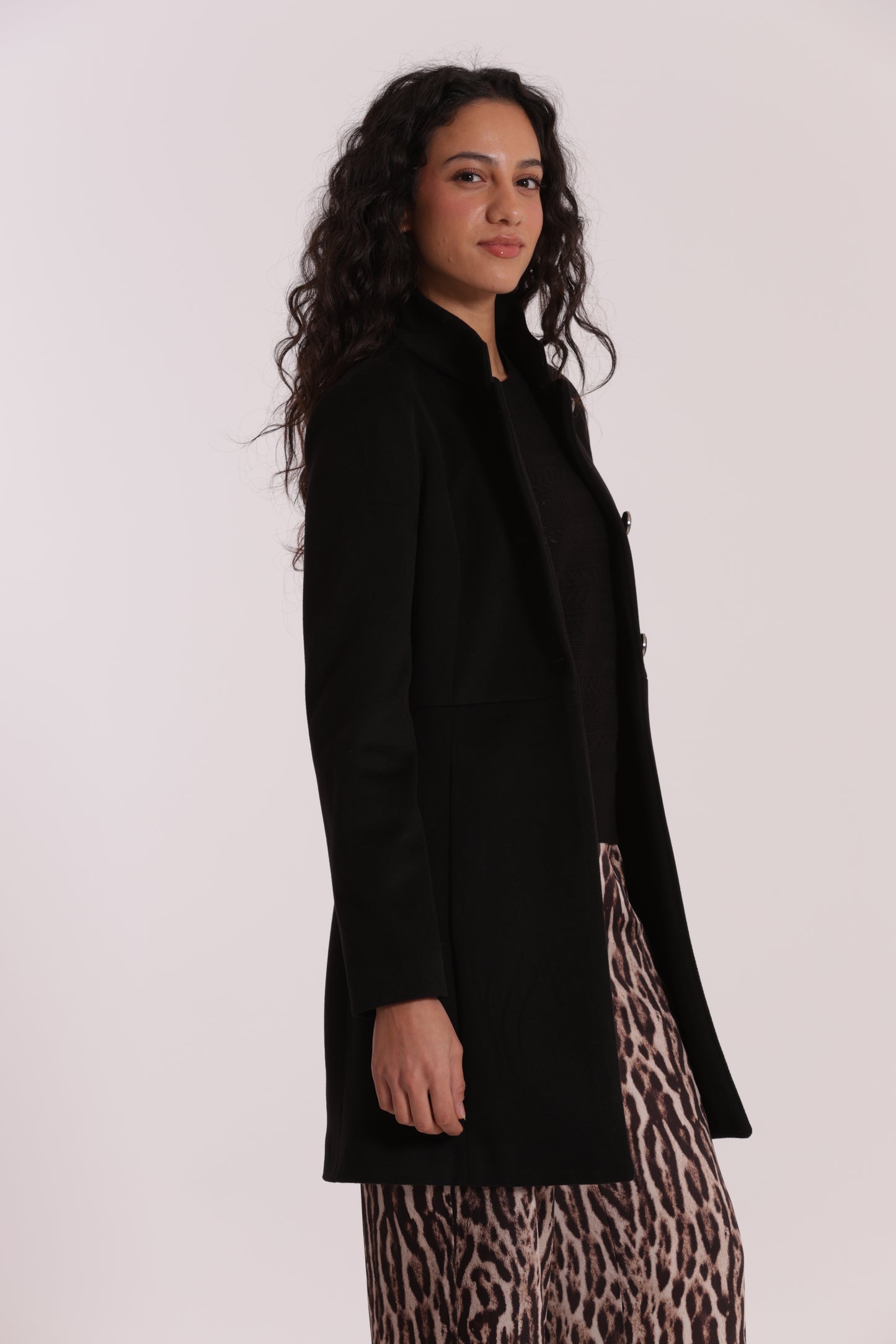 CAPPOTTO BARONETTO CON COLLO ALLA COREANA