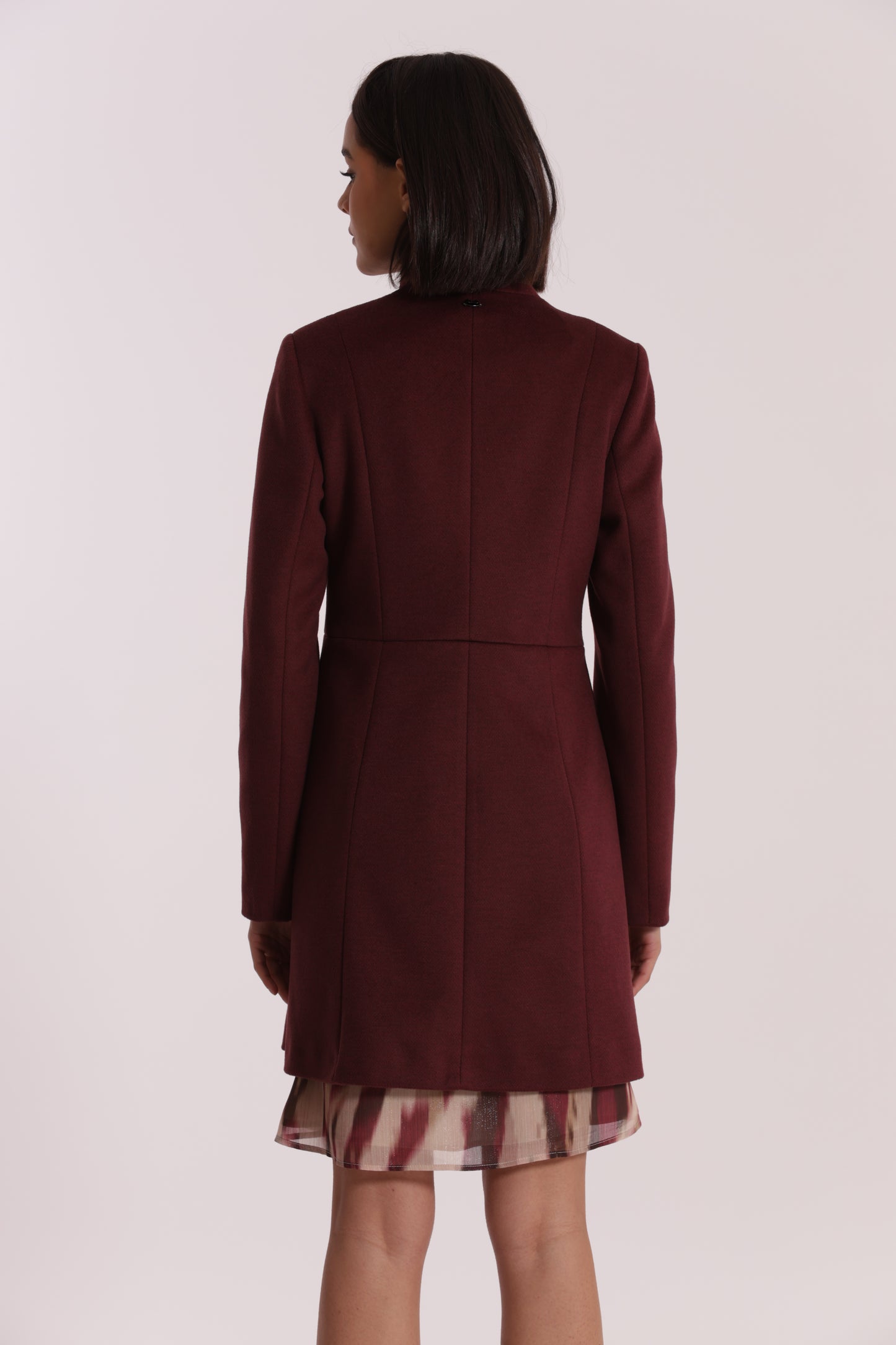 CAPPOTTO BARONETTO CON COLLO ALLA COREANA