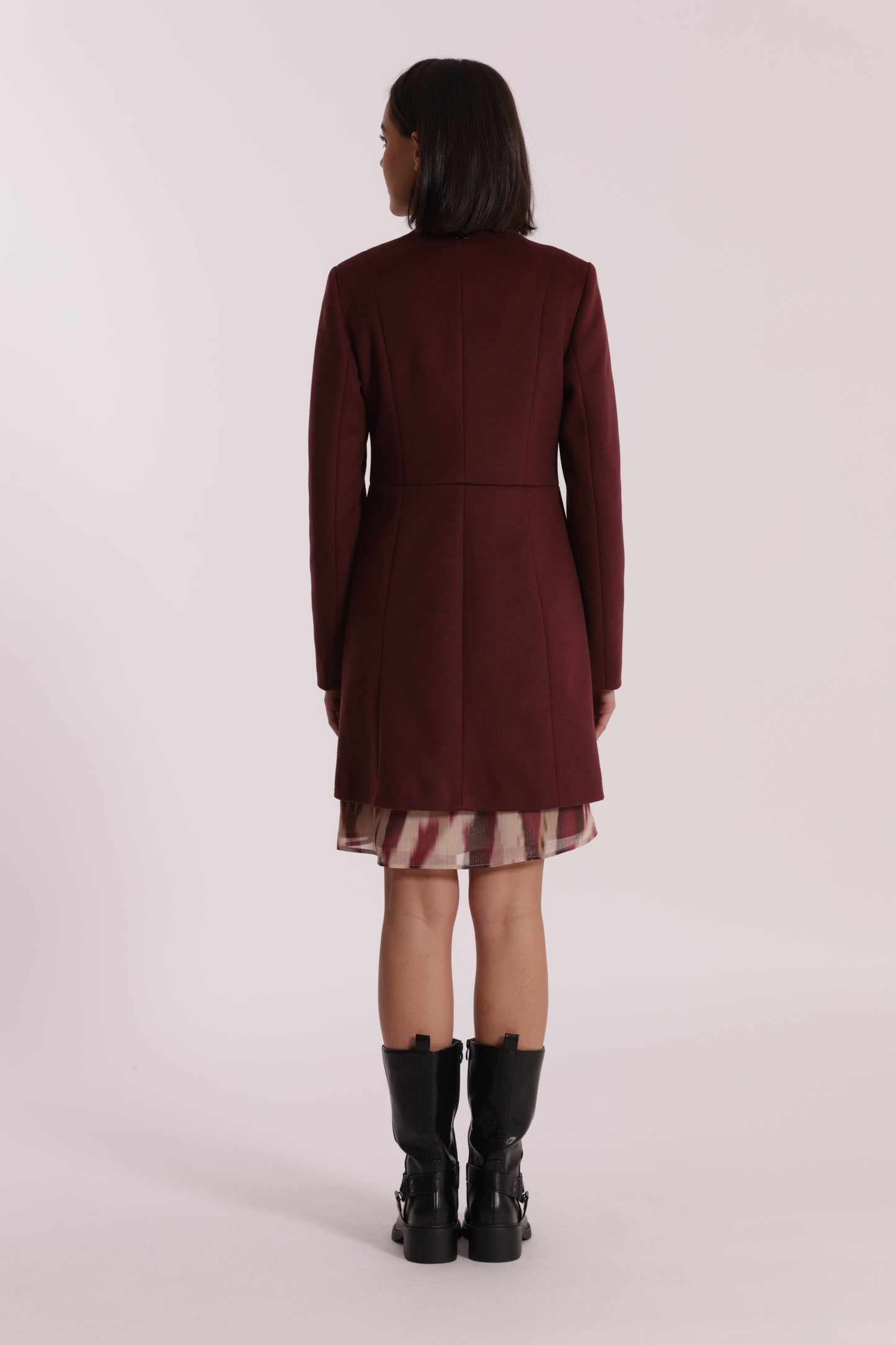 CAPPOTTO BARONETTO CON COLLO ALLA COREANA