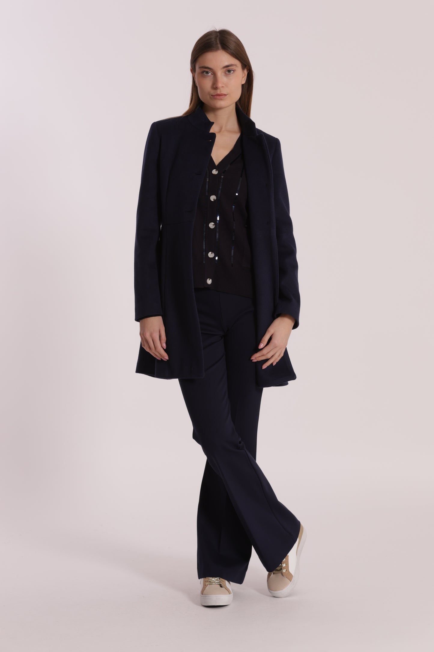 CAPPOTTO BARONETTO CON COLLO ALLA COREANA