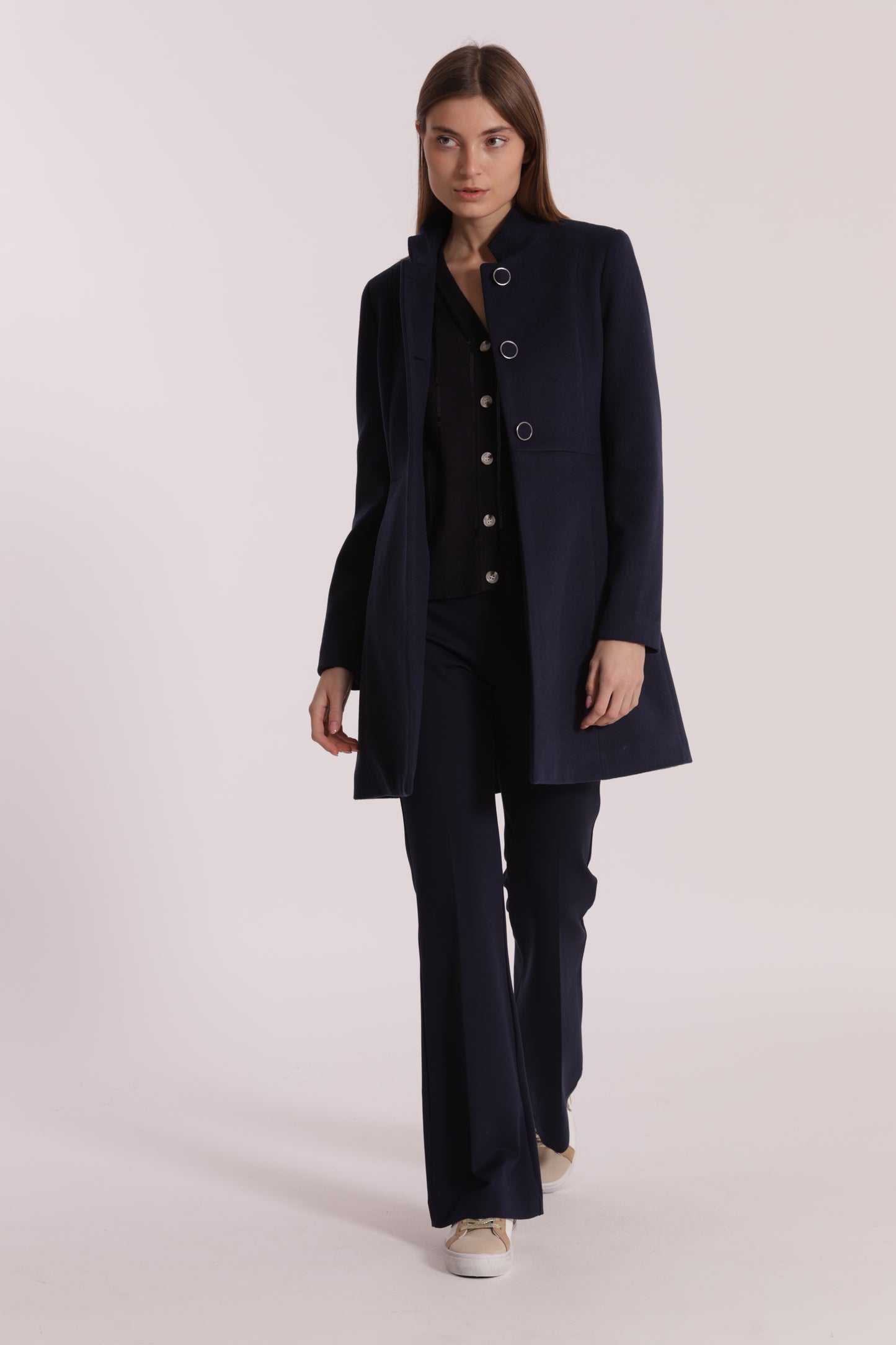 CAPPOTTO BARONETTO CON COLLO ALLA COREANA