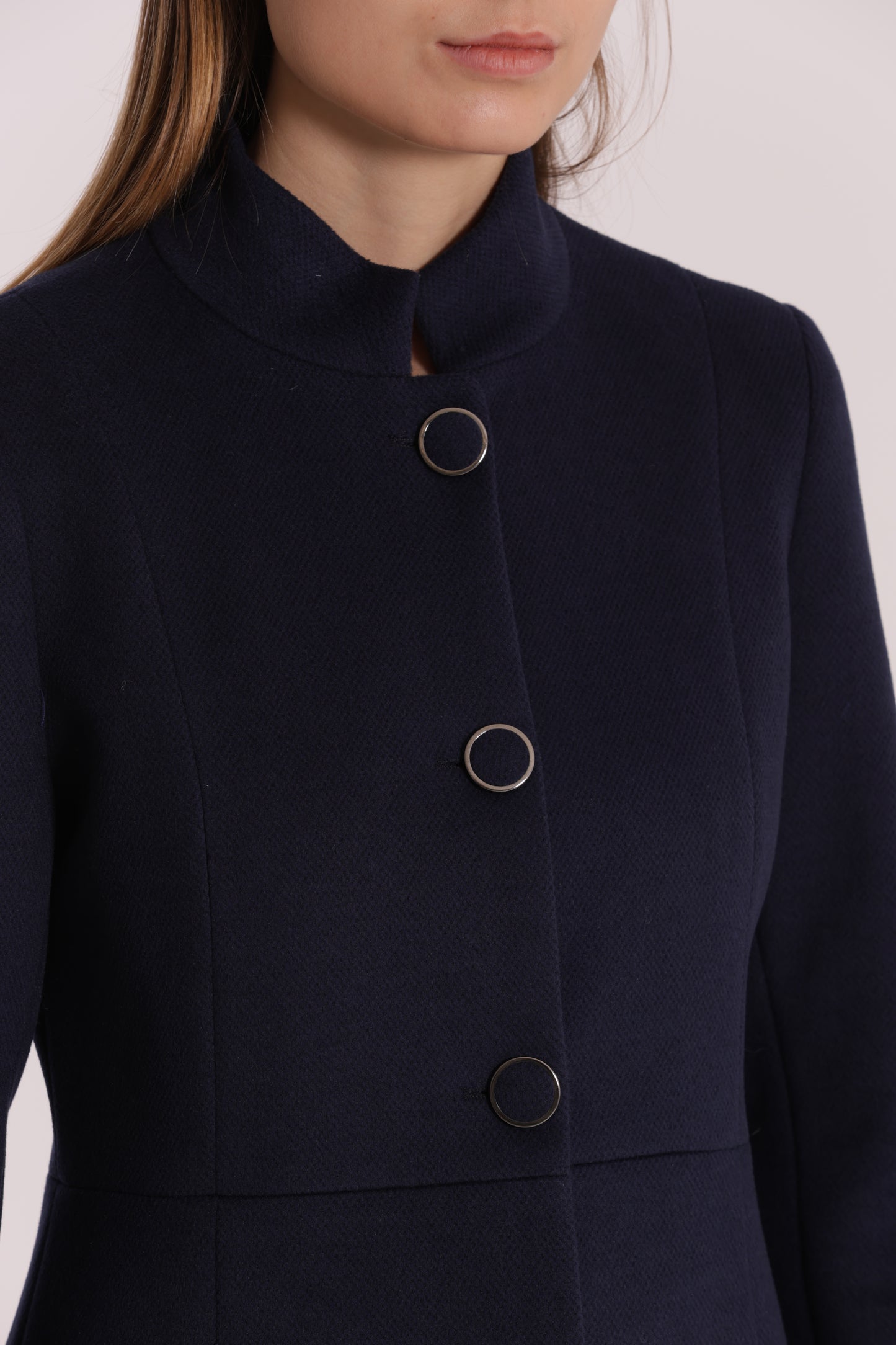 CAPPOTTO BARONETTO CON COLLO ALLA COREANA