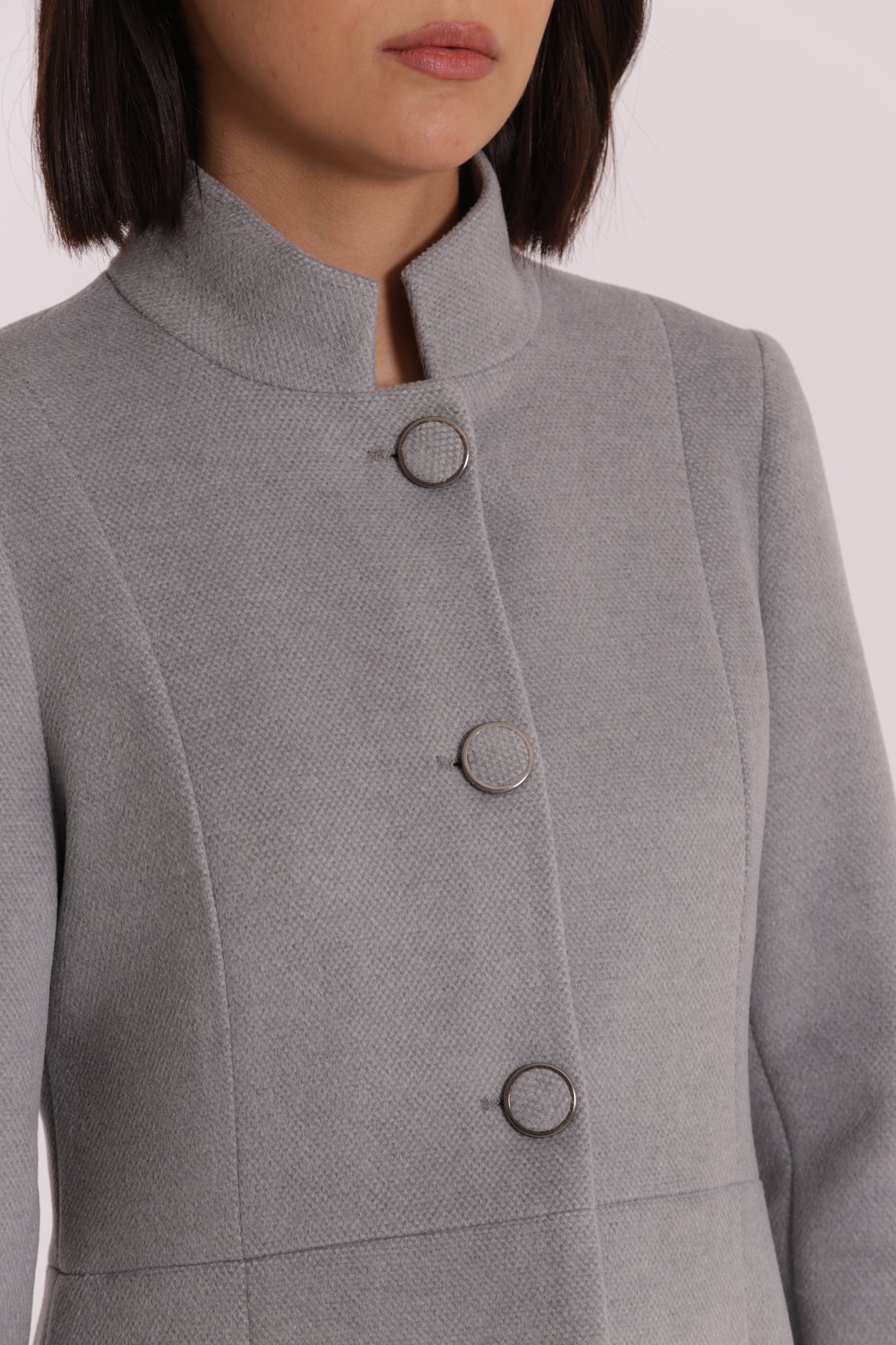 CAPPOTTO BARONETTO CON COLLO ALLA COREANA
