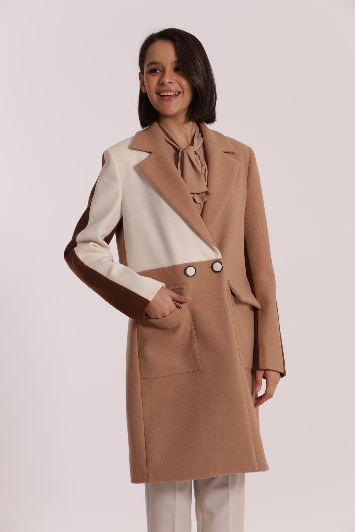 CAPPOTTO TRICOLOR