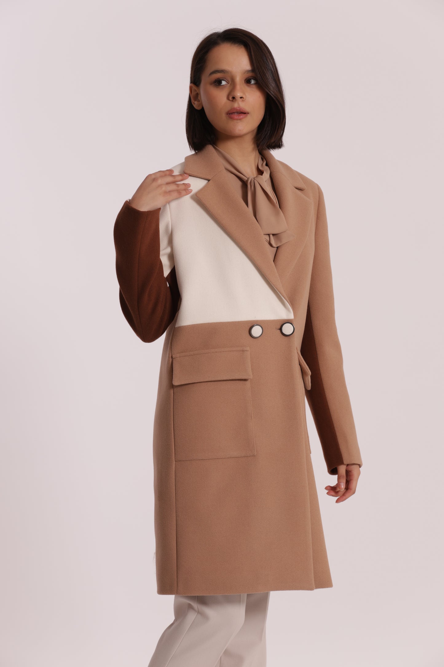 CAPPOTTO TRICOLOR