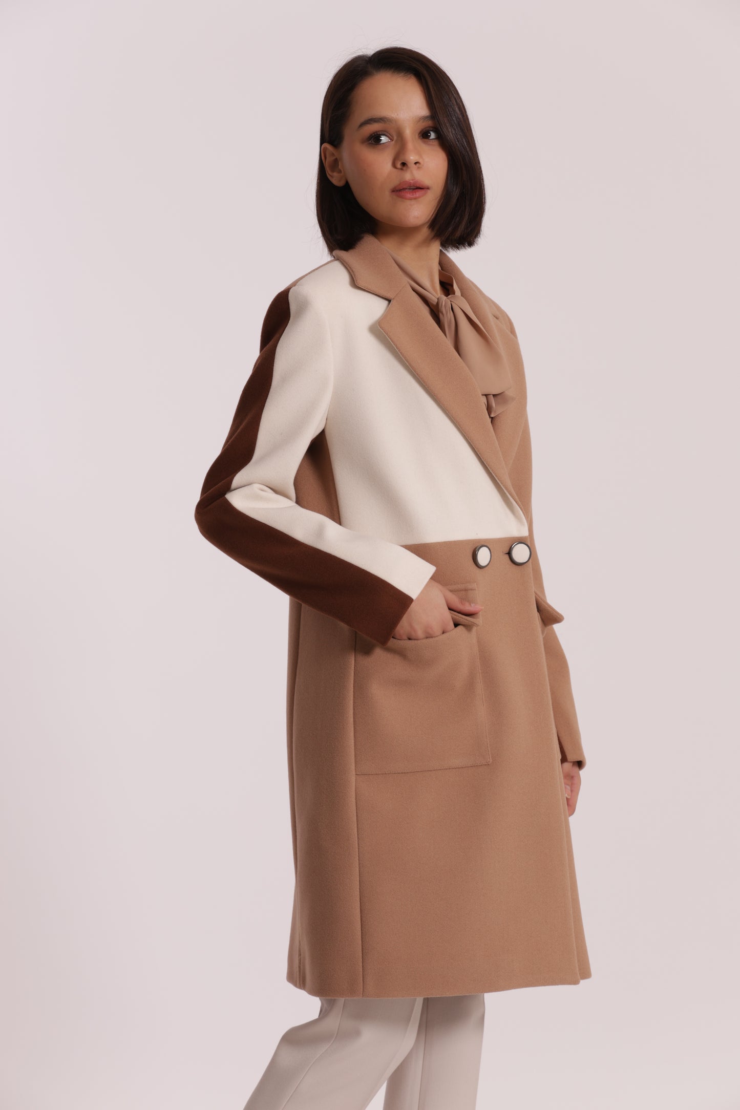 CAPPOTTO TRICOLOR