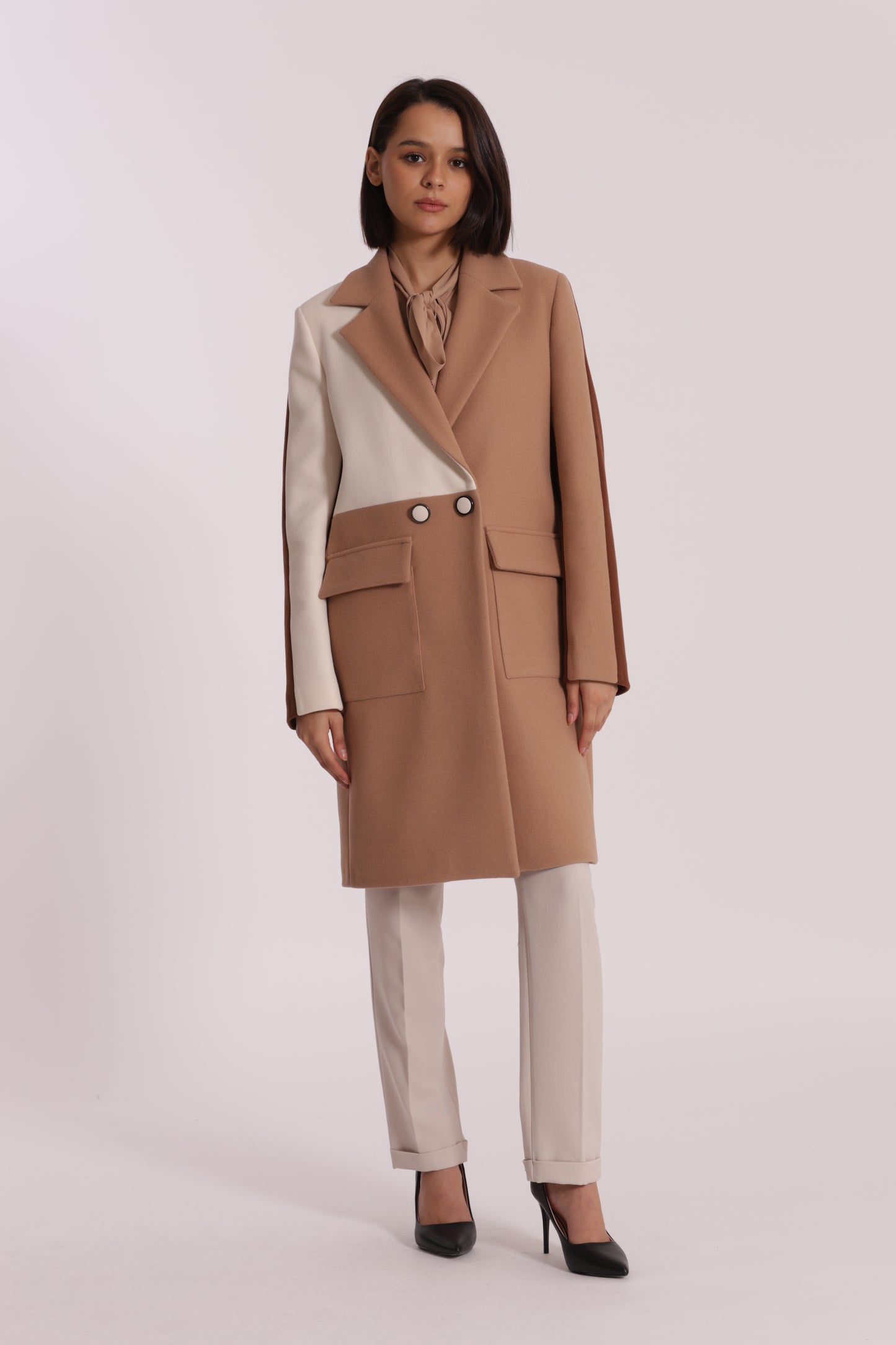 CAPPOTTO TRICOLOR