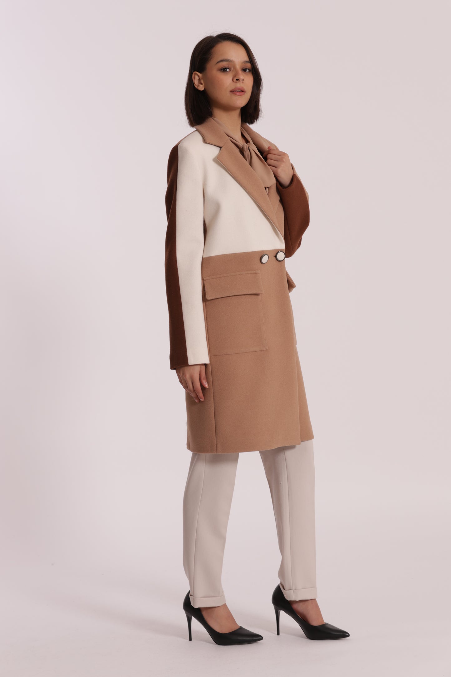 CAPPOTTO TRICOLOR