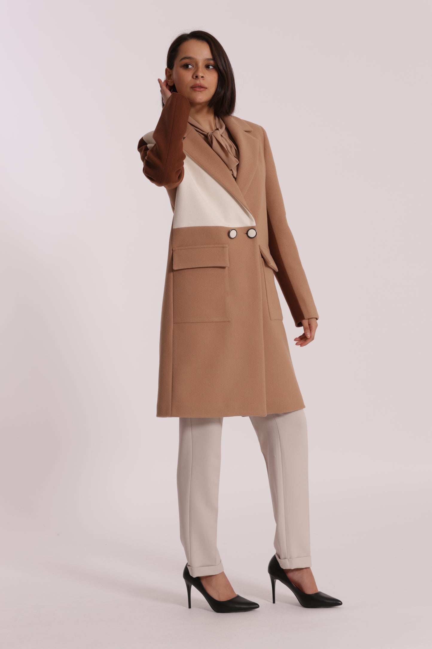 CAPPOTTO TRICOLOR