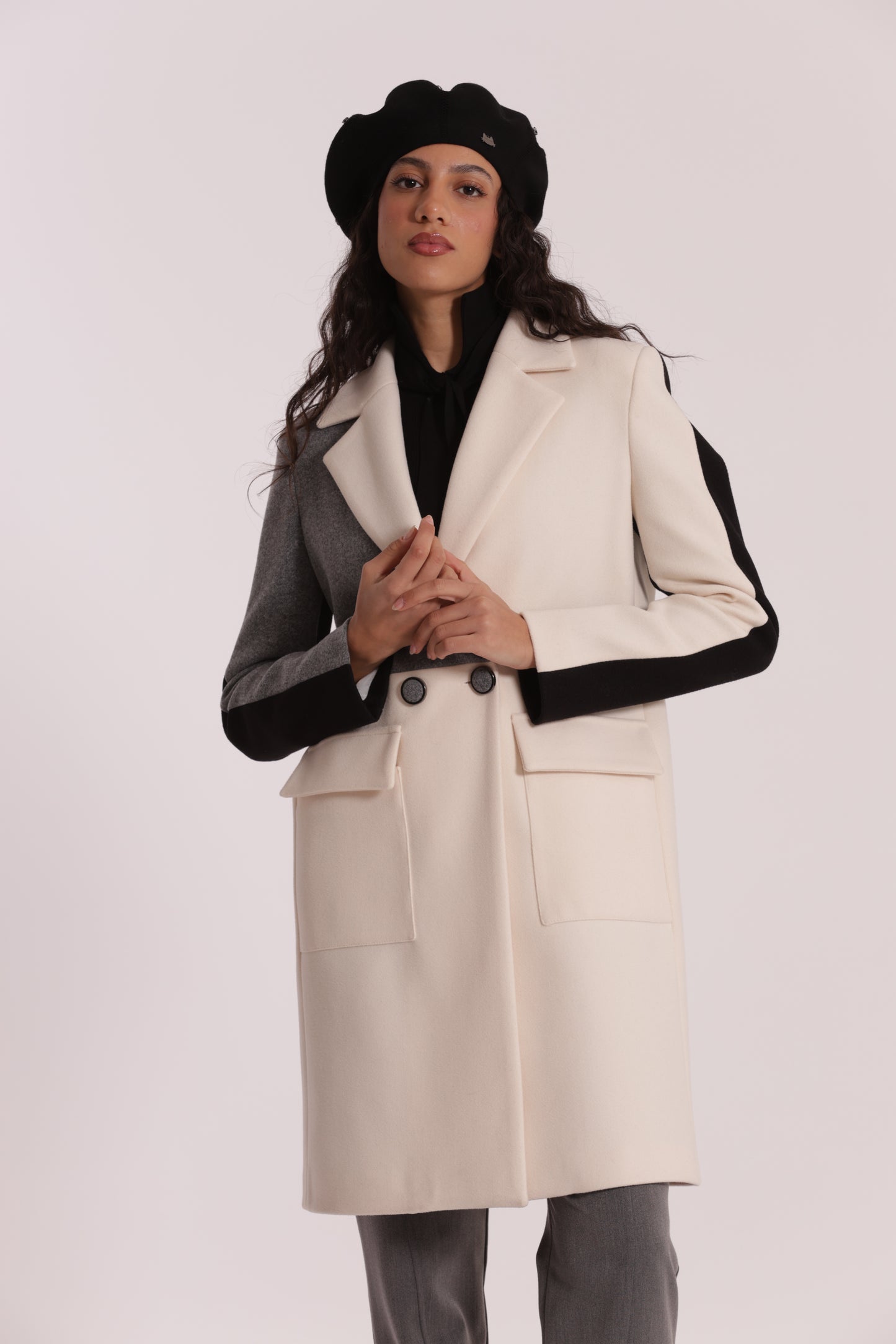 CAPPOTTO TRICOLOR
