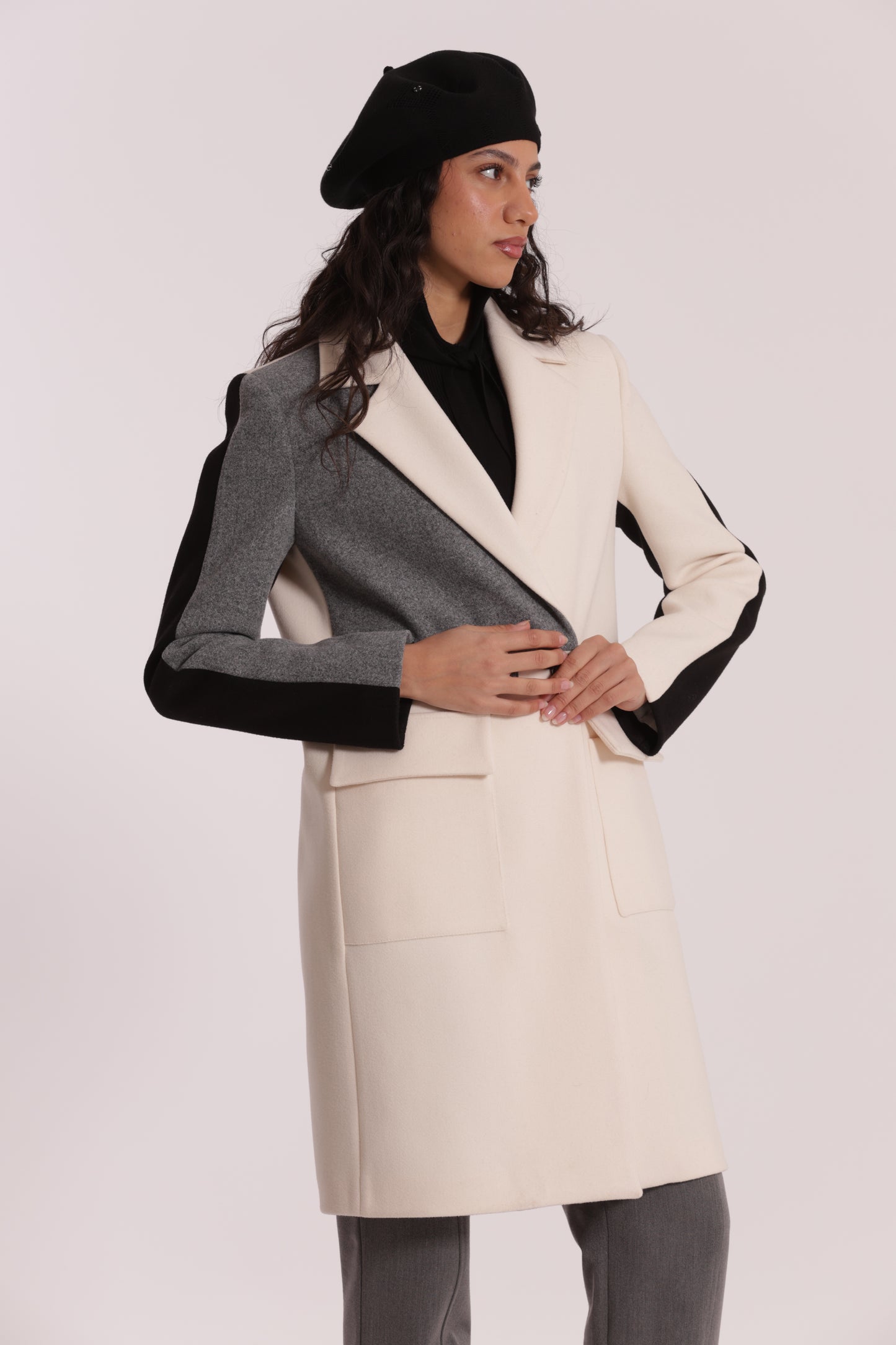 CAPPOTTO TRICOLOR
