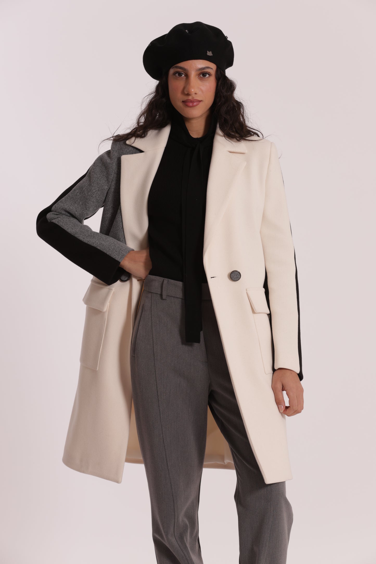 CAPPOTTO TRICOLOR