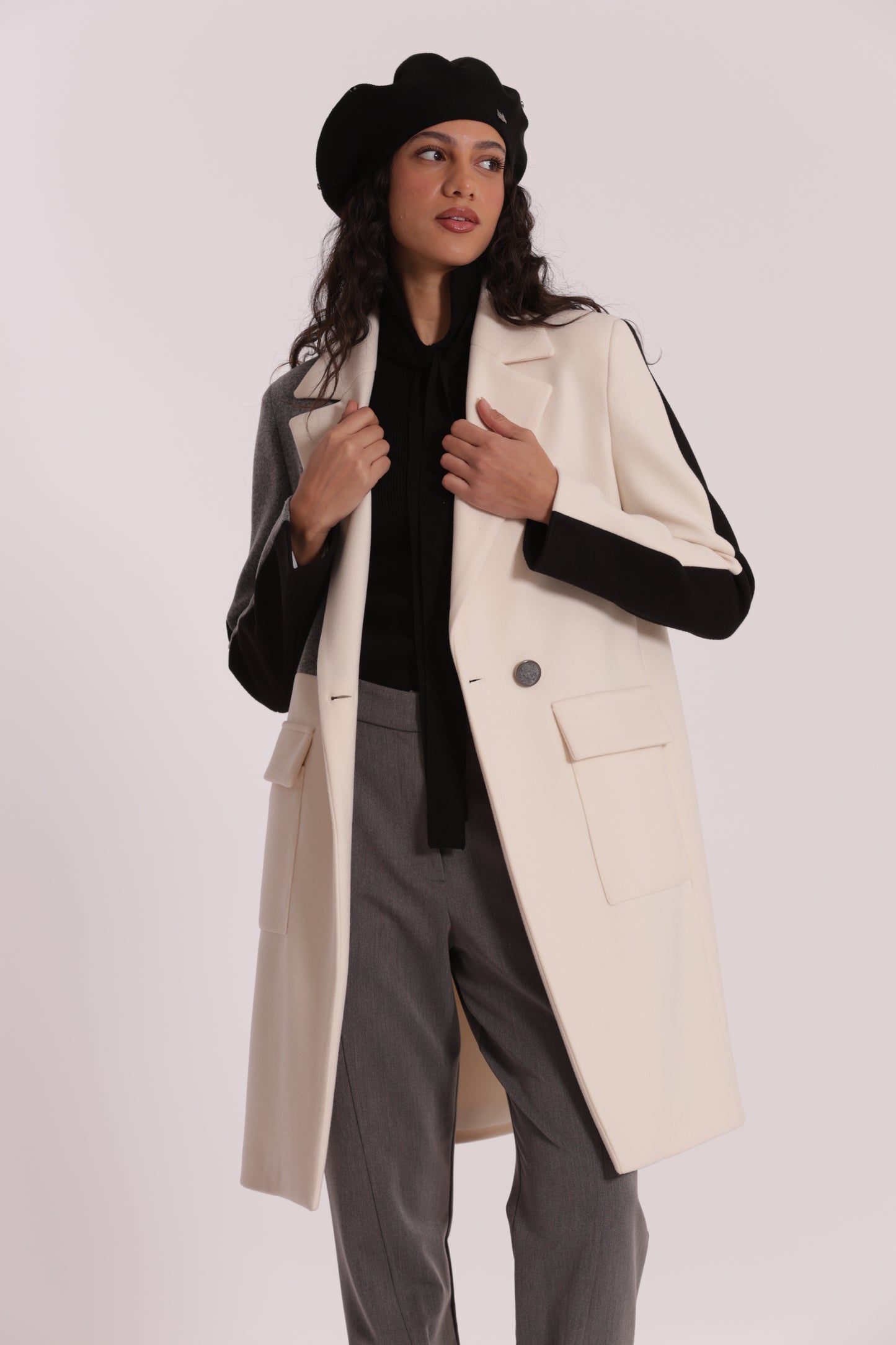 CAPPOTTO TRICOLOR