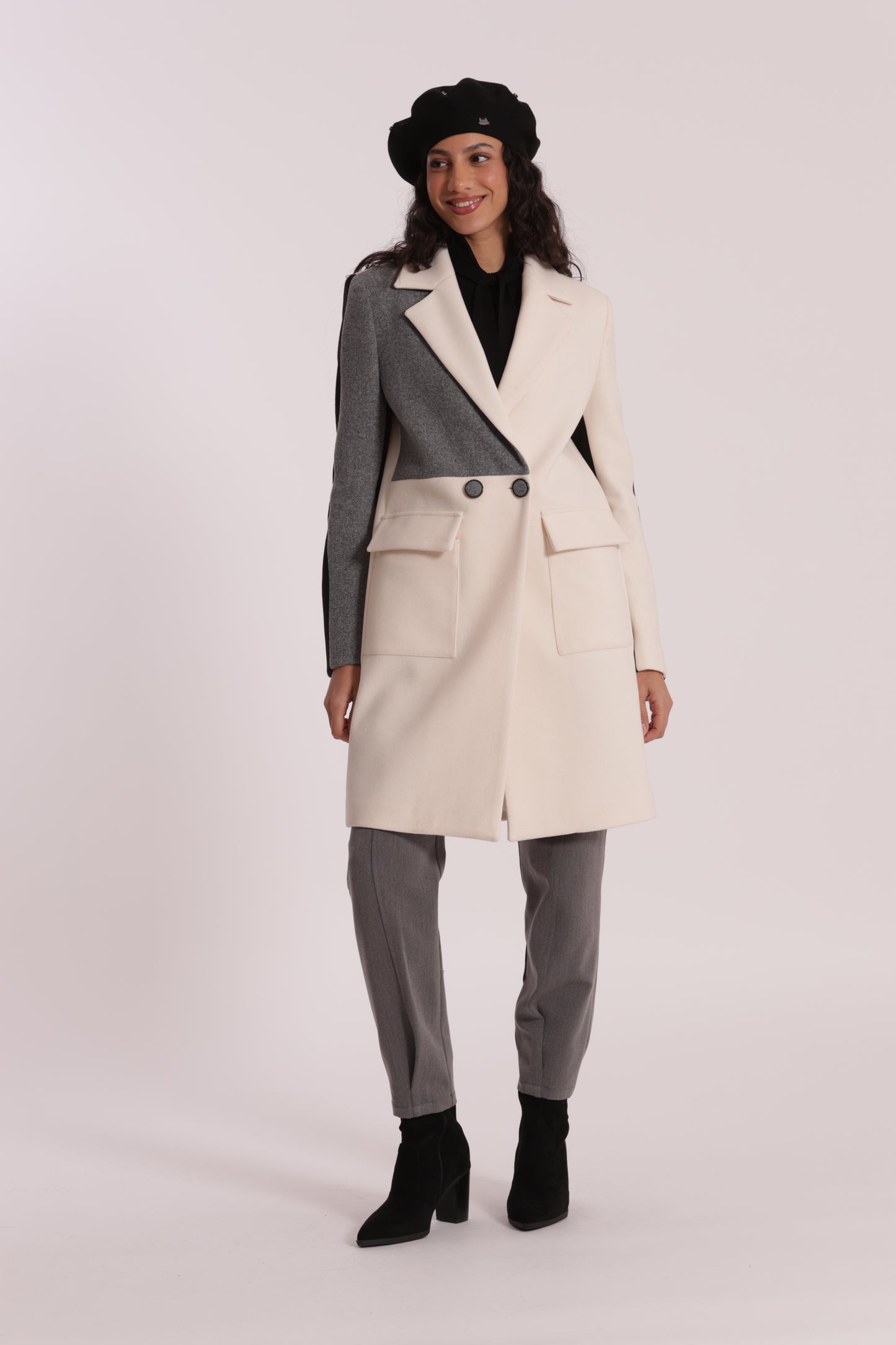 CAPPOTTO TRICOLOR