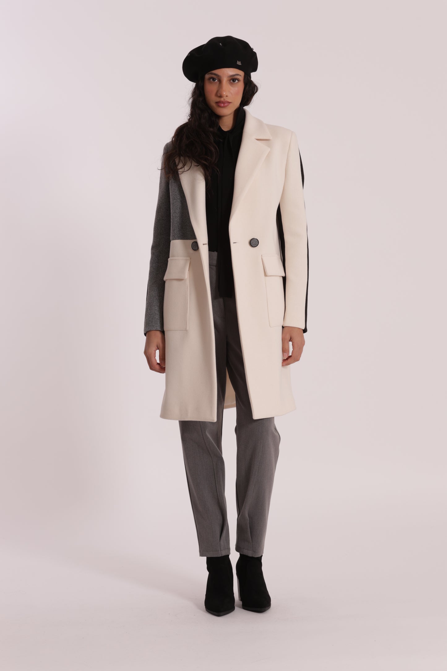CAPPOTTO TRICOLOR