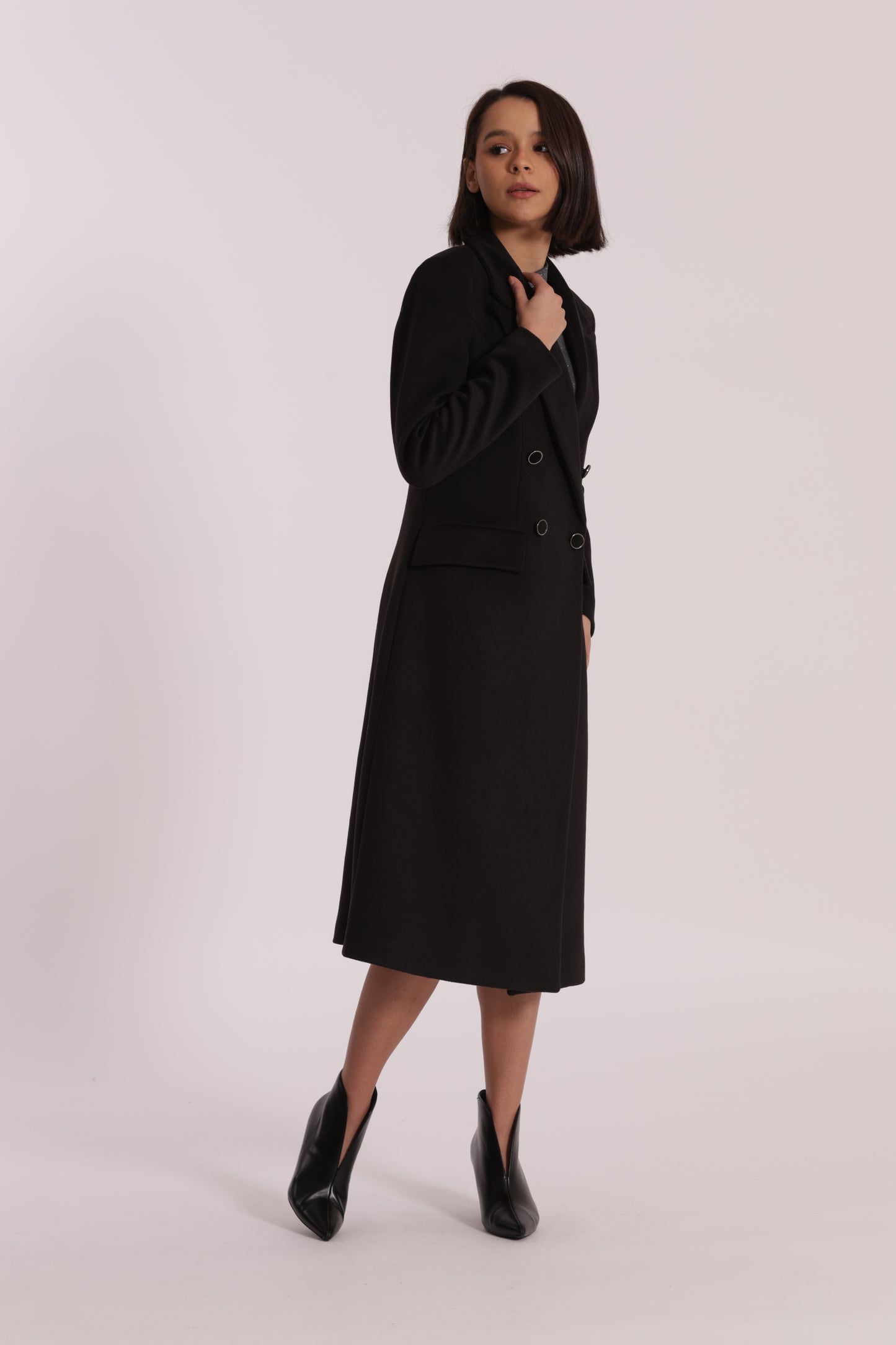 CAPPOTTO LUNGO DOPPIO PETTO