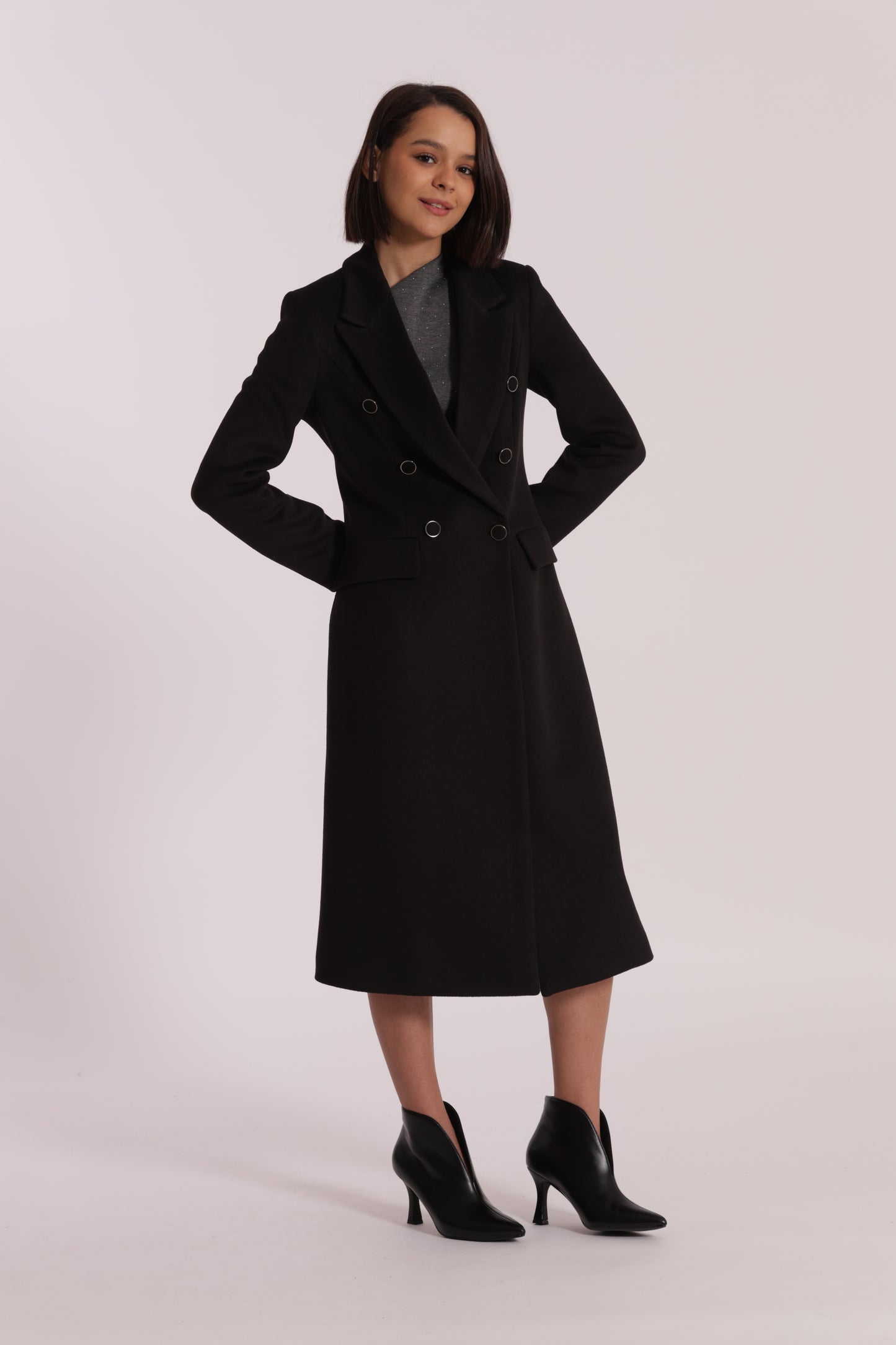 CAPPOTTO LUNGO DOPPIO PETTO