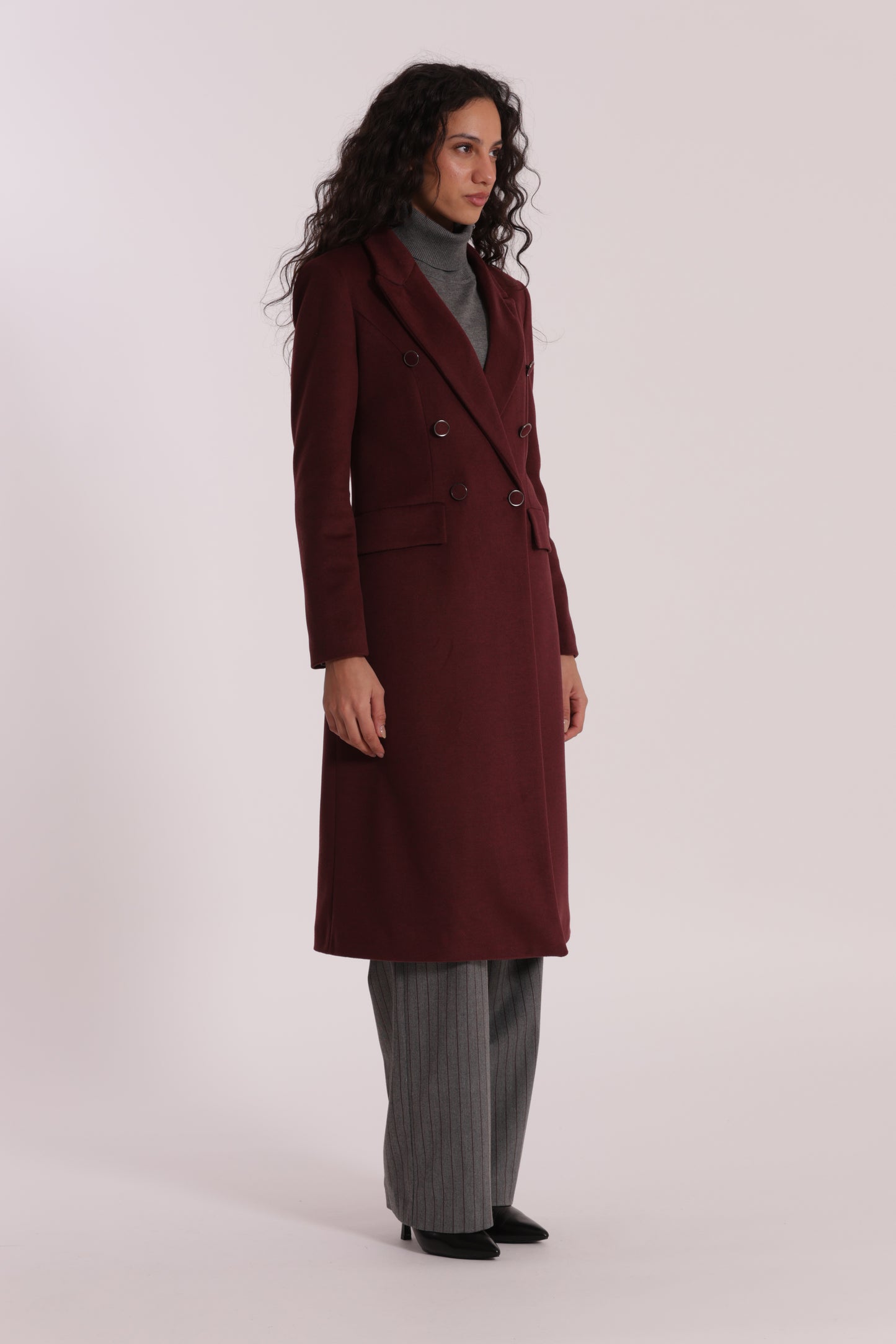 CAPPOTTO LUNGO DOPPIO PETTO