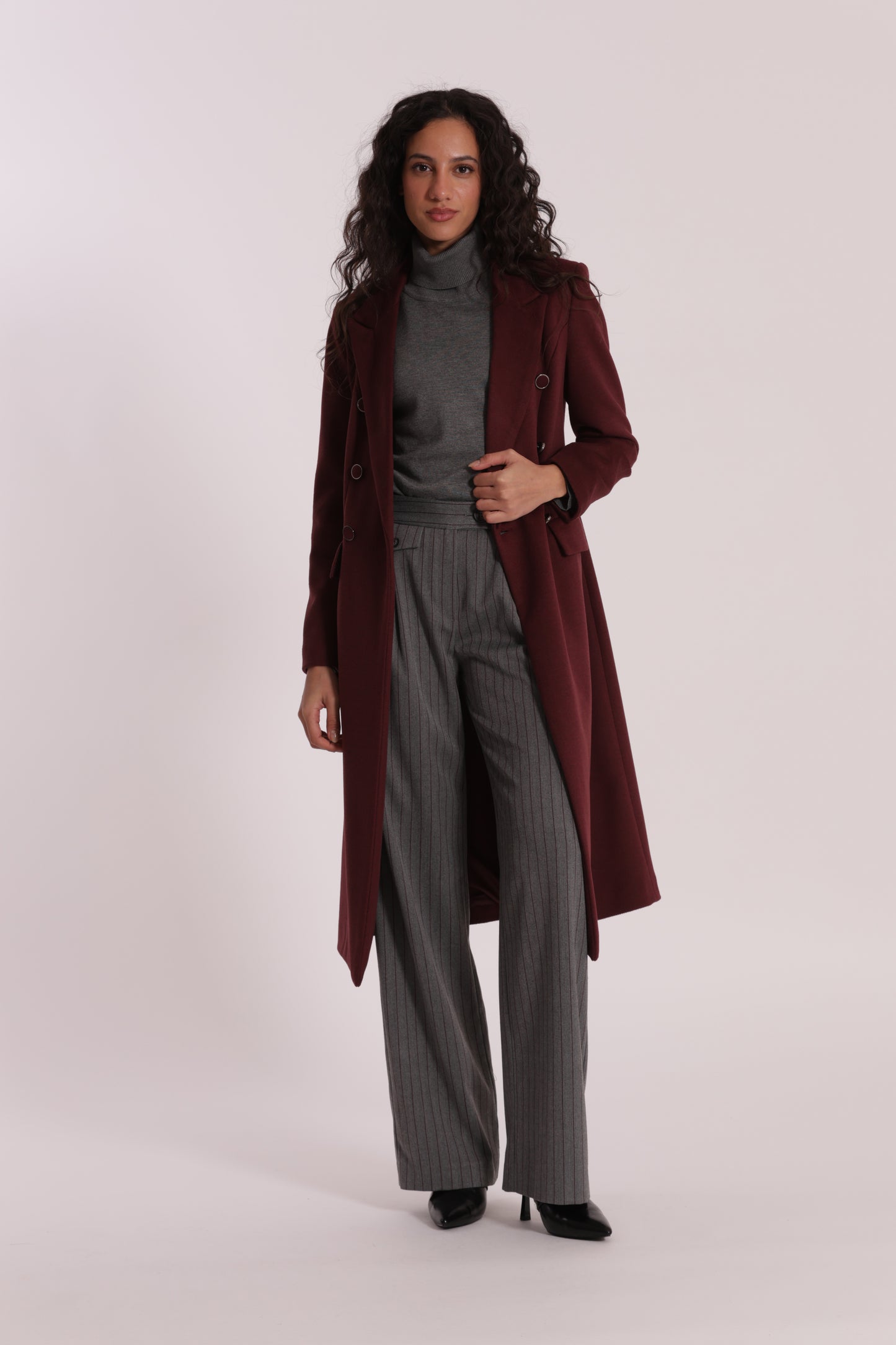 CAPPOTTO LUNGO DOPPIO PETTO