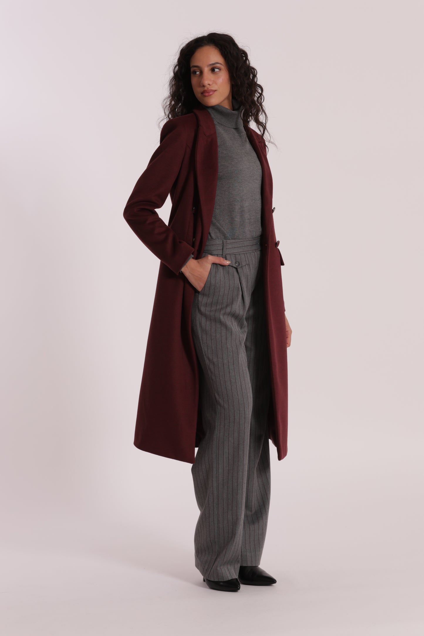 CAPPOTTO LUNGO DOPPIO PETTO
