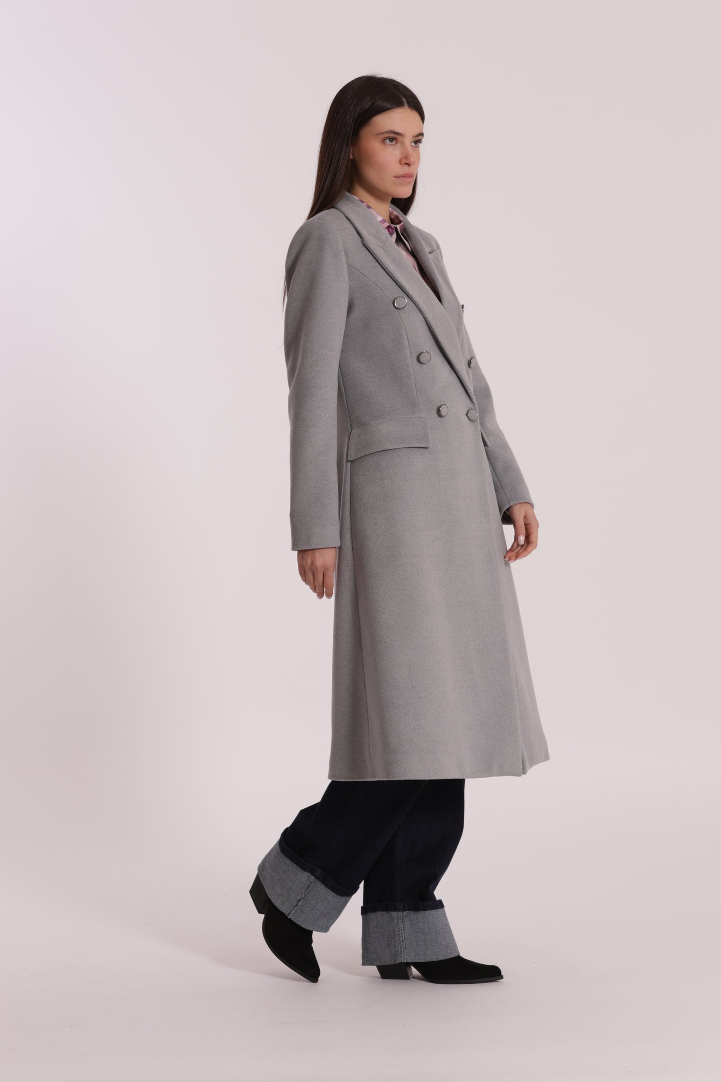 CAPPOTTO LUNGO DOPPIO PETTO