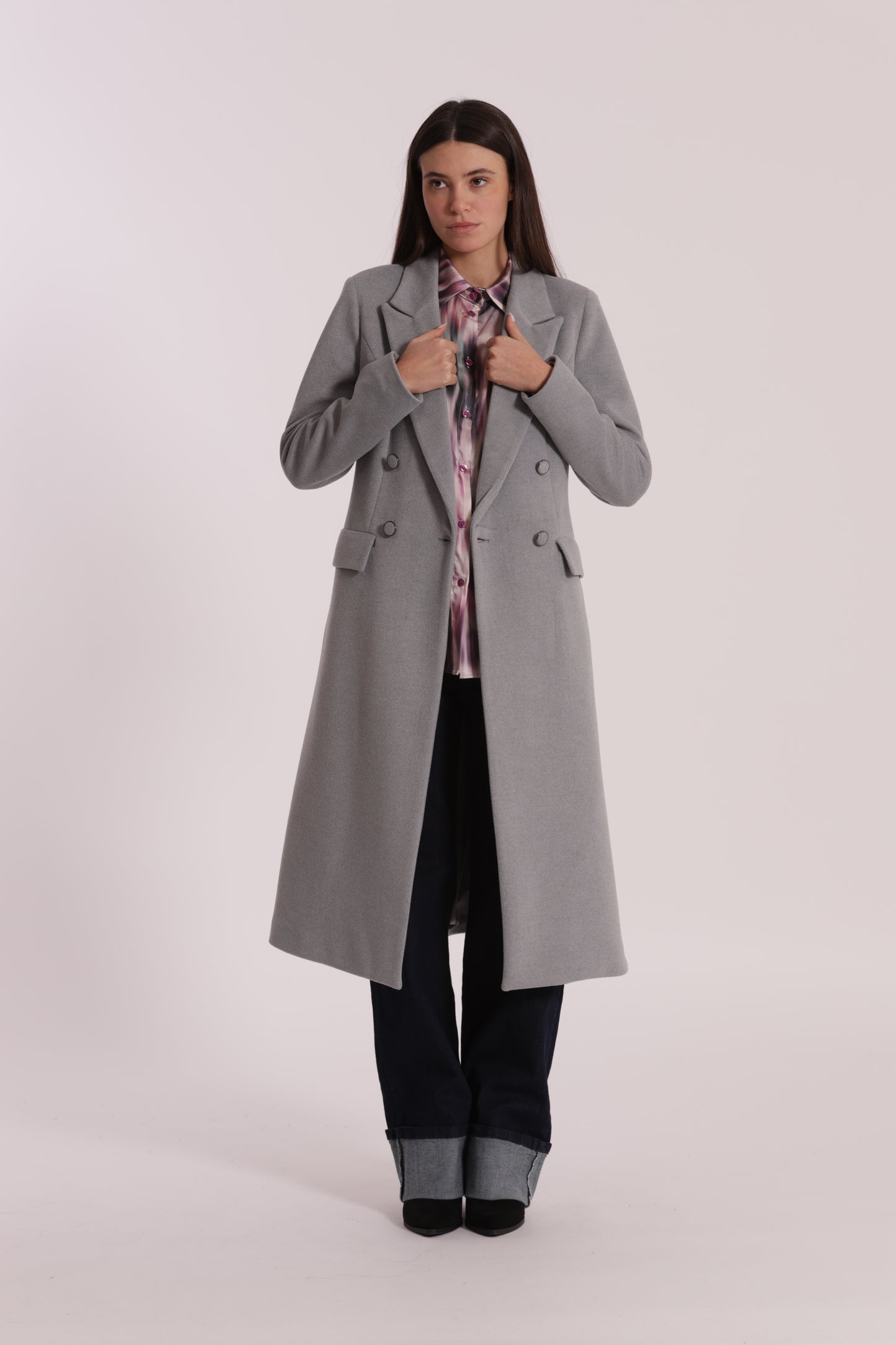 CAPPOTTO LUNGO DOPPIO PETTO