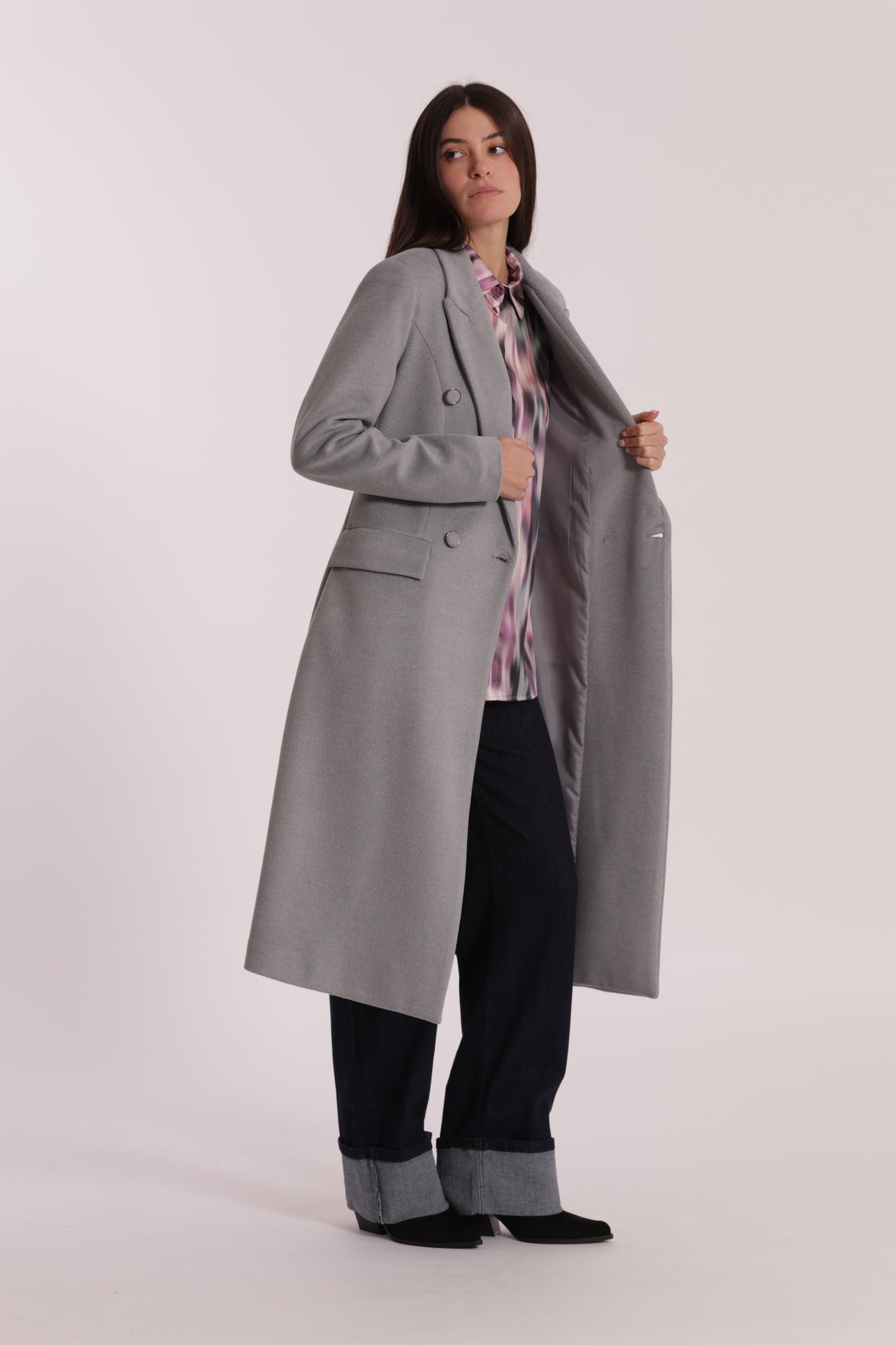 CAPPOTTO LUNGO DOPPIO PETTO
