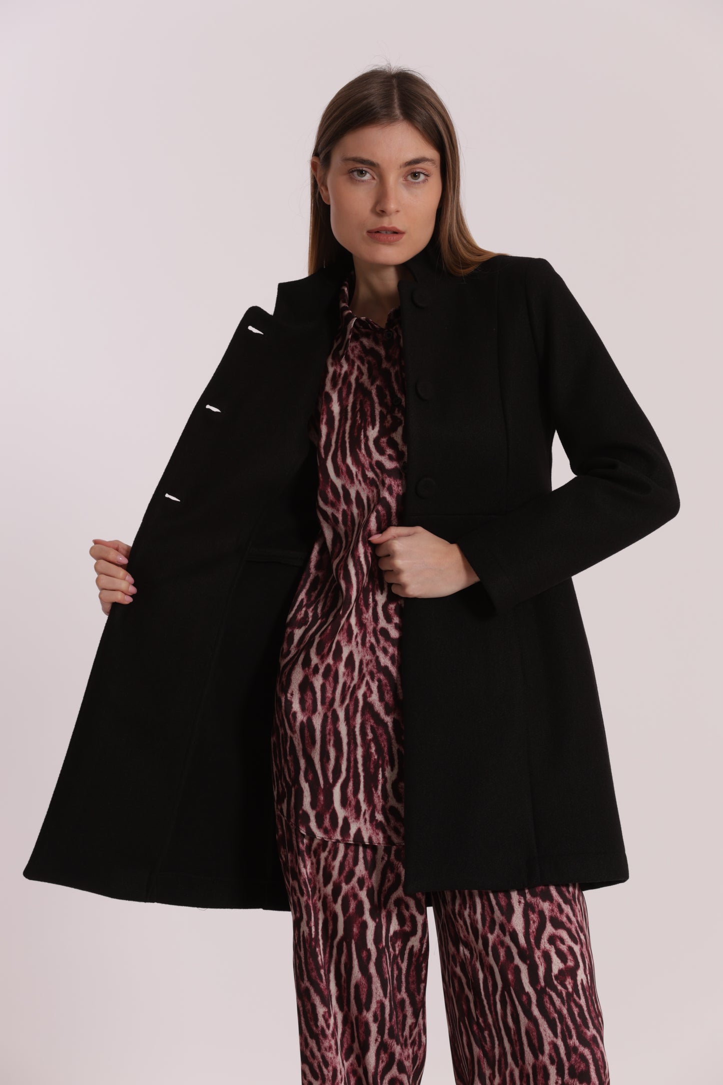 CAPPOTTO BARONETTO SFODERATO COLLO ALLA COREANA