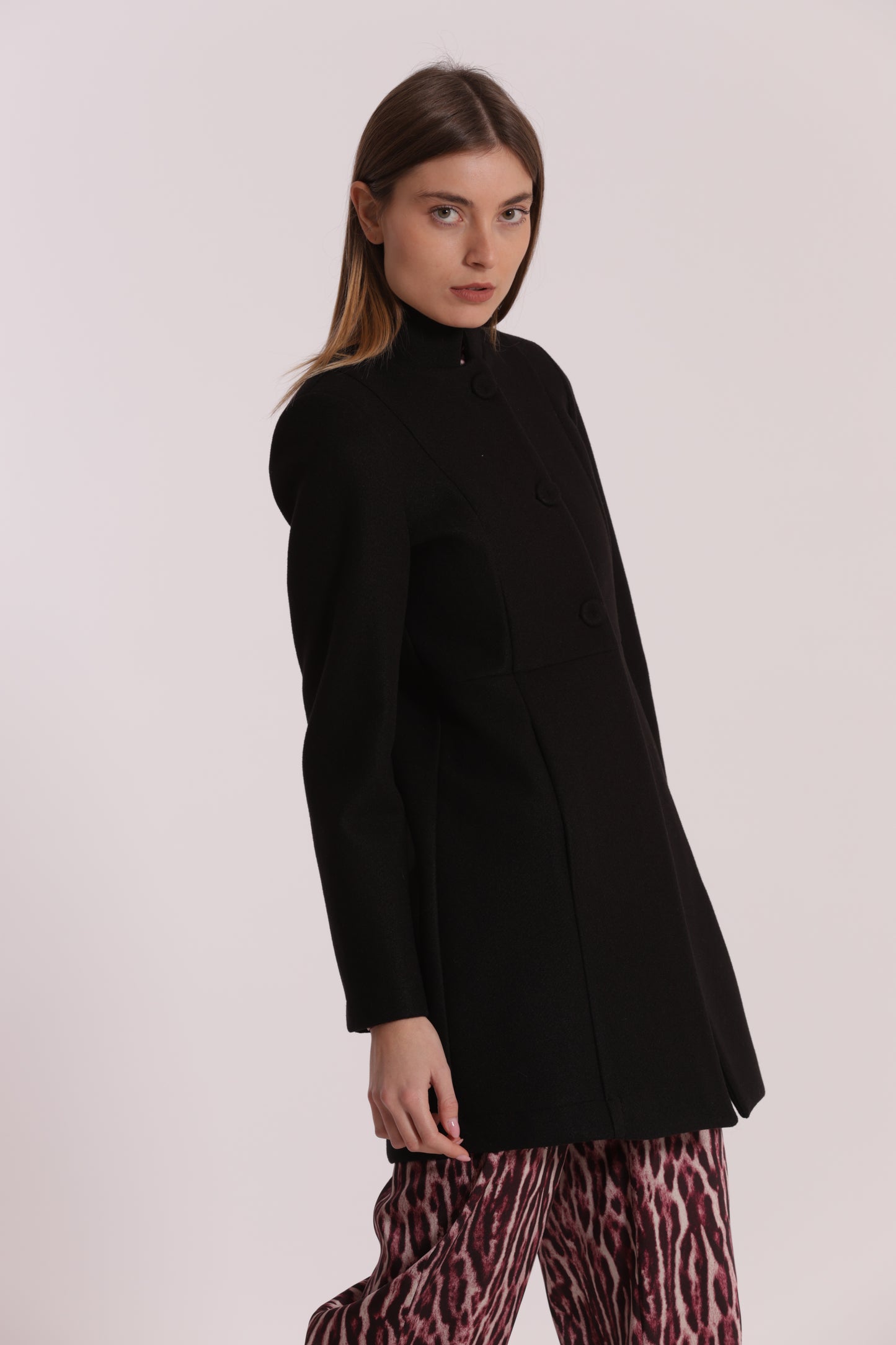 CAPPOTTO BARONETTO SFODERATO COLLO ALLA COREANA