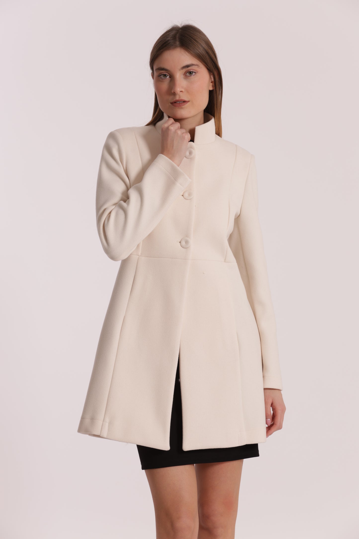 CAPPOTTO BARONETTO SFODERATO COLLO ALLA COREANA